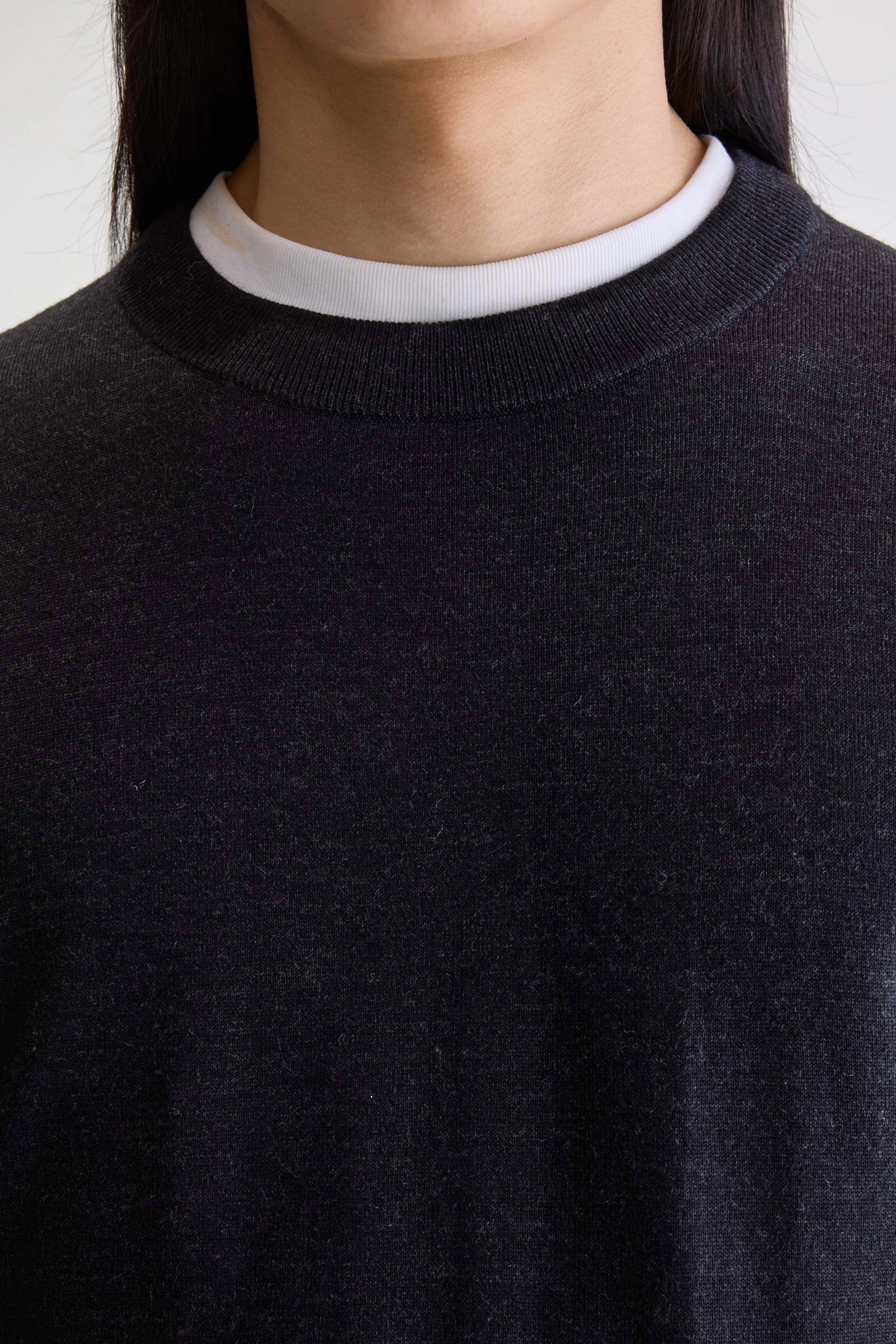 Dilliv Trui Met Ronde Hals - Charcoal Voor Heren | Bellerose