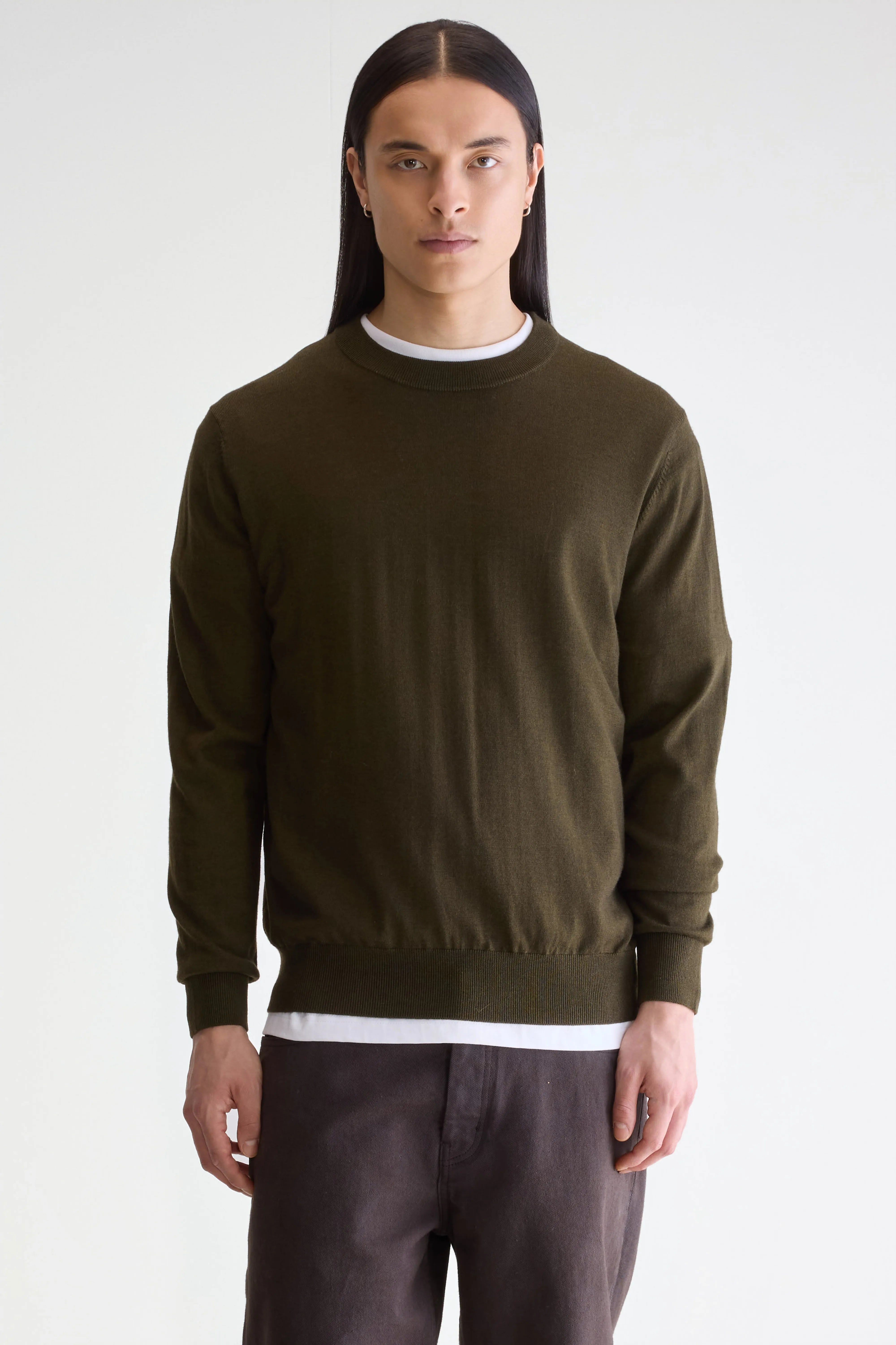 Dilliv Trui Met Ronde Hals - Army Voor Heren | Bellerose