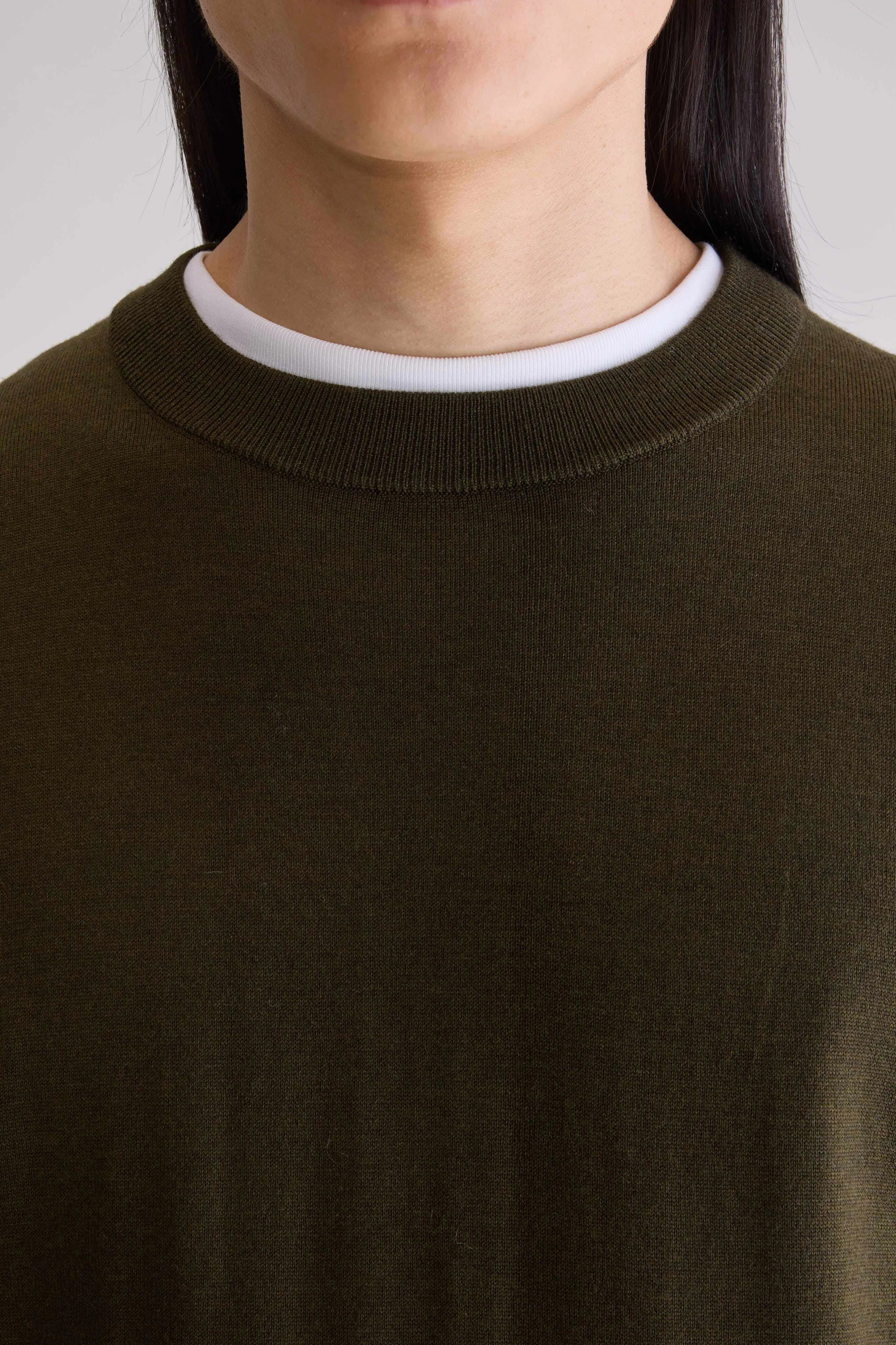 Pull Col Rond Dilliv - Army Pour Homme | Bellerose