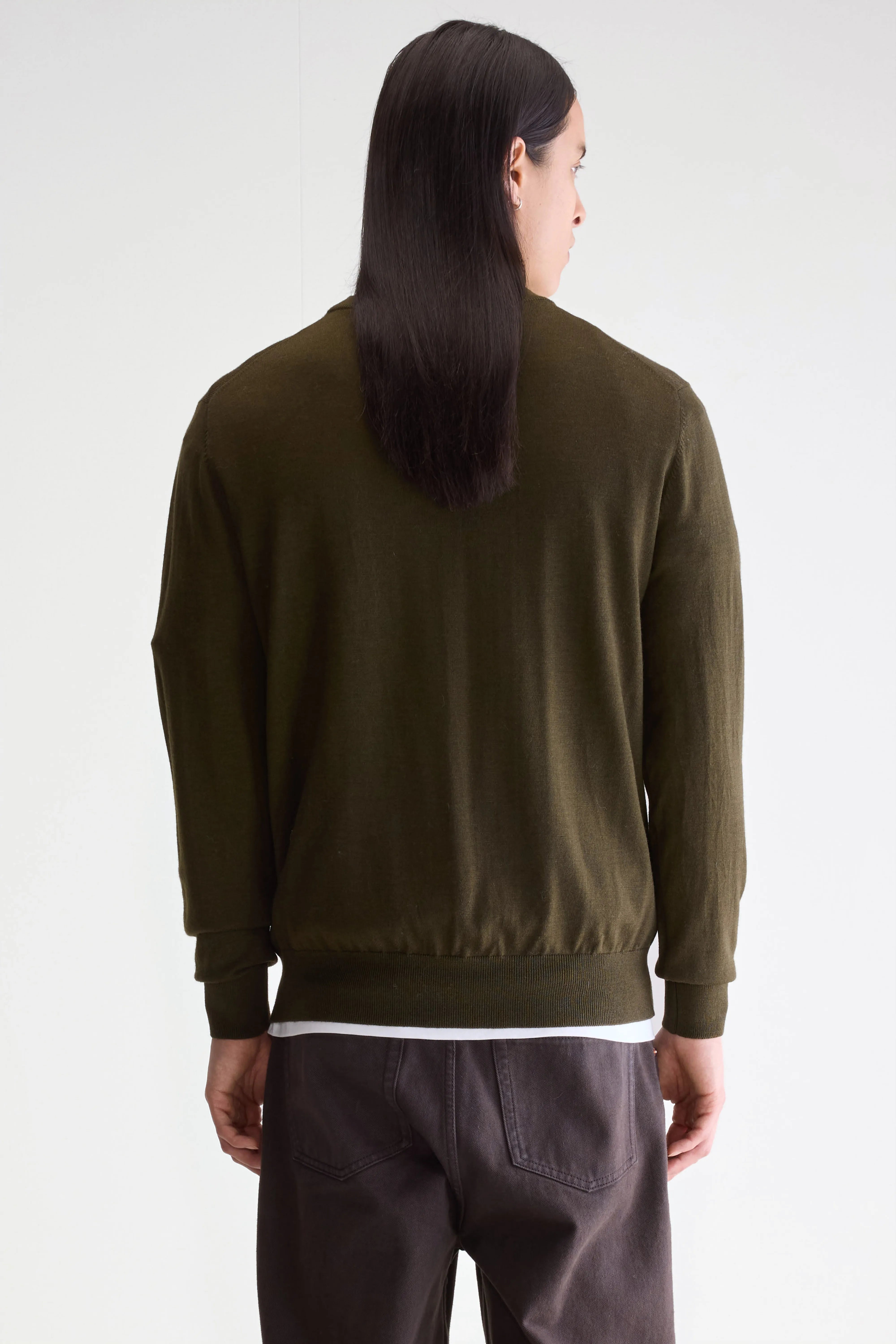 Dilliv Trui Met Ronde Hals - Army Voor Heren | Bellerose