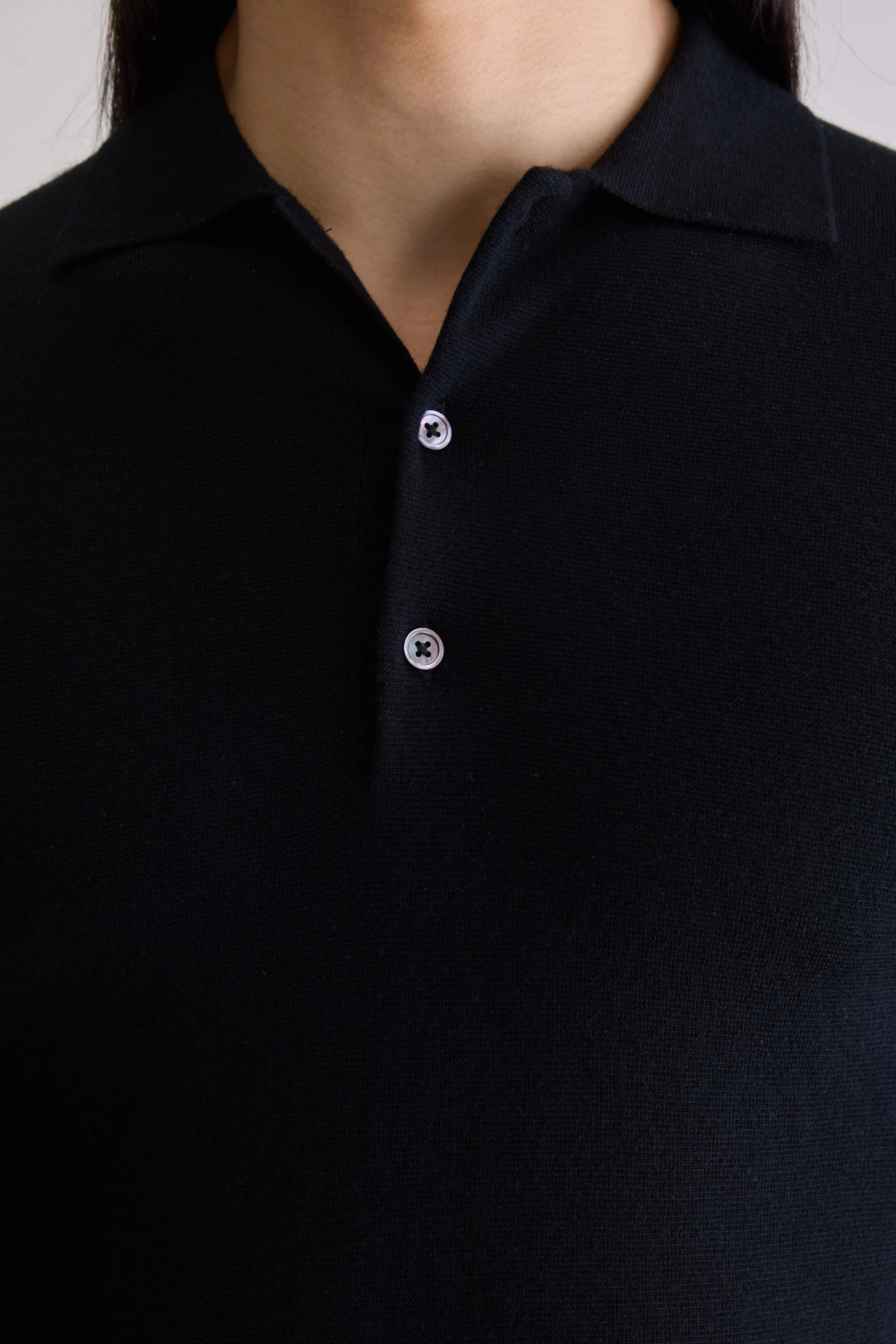 Dynay slim fit polo trui (252 / M / BLACK)