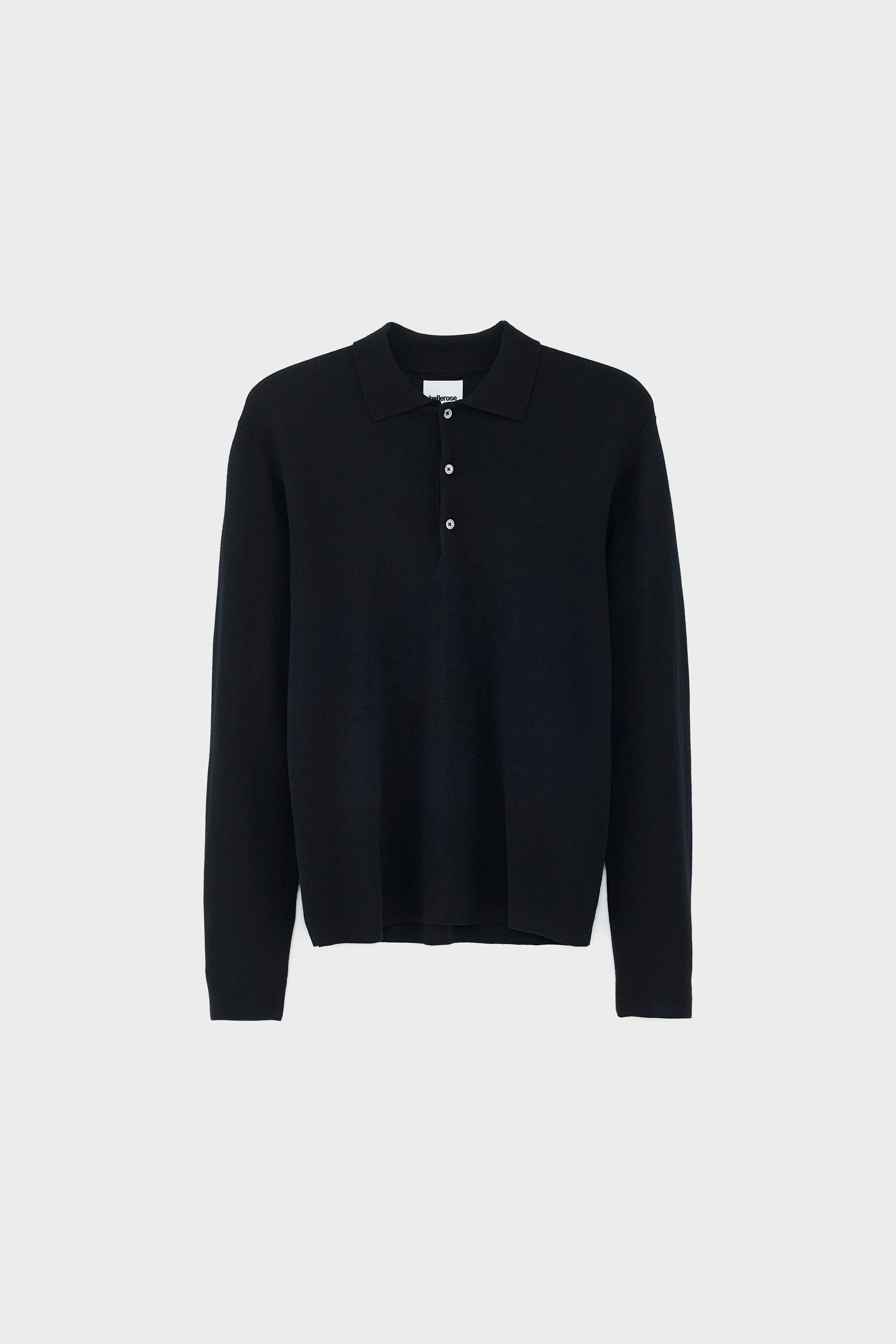 Dynay slim fit polo trui (252 / M / BLACK)