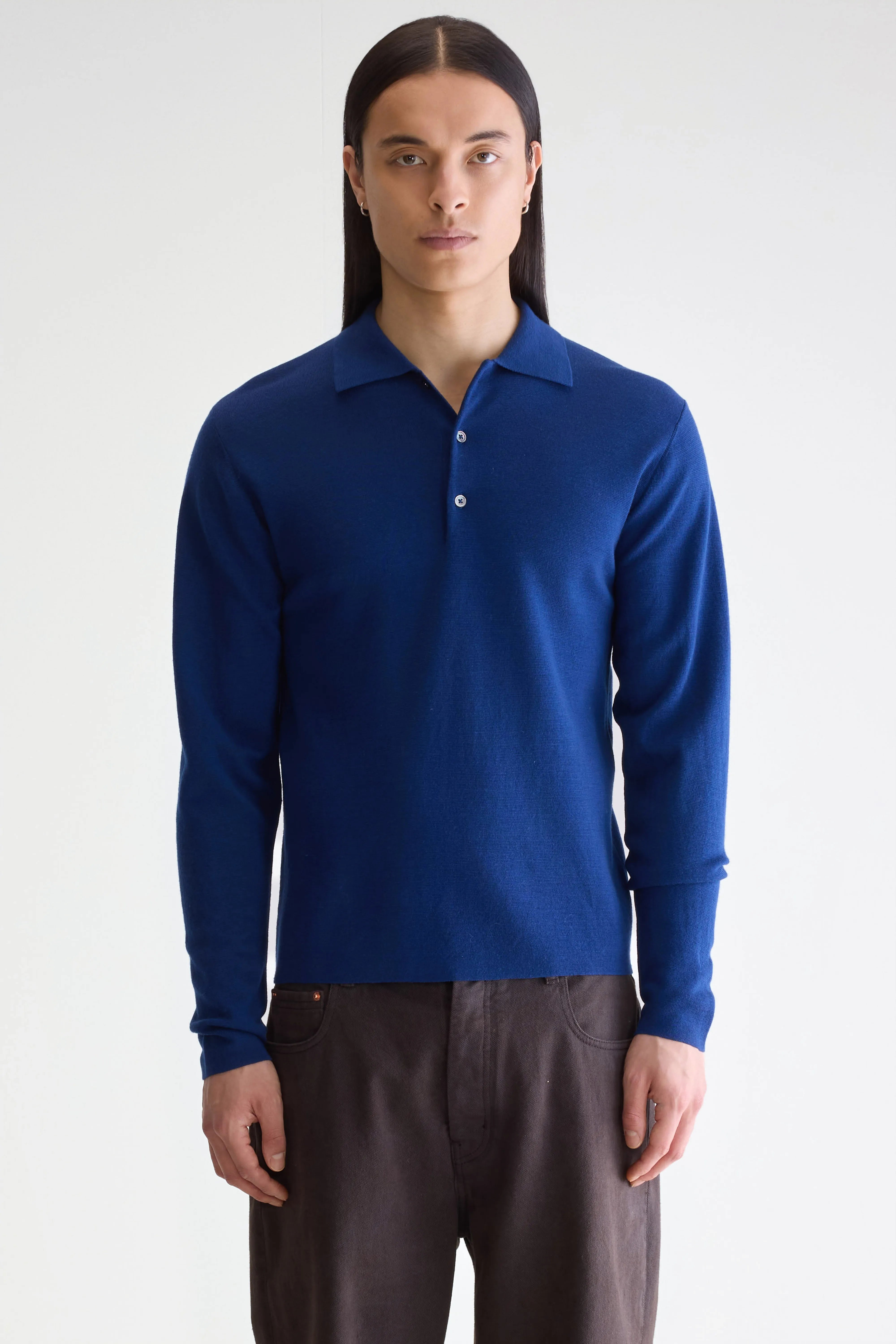 Pull Polo Slim Dynay - Worker Pour Homme | Bellerose