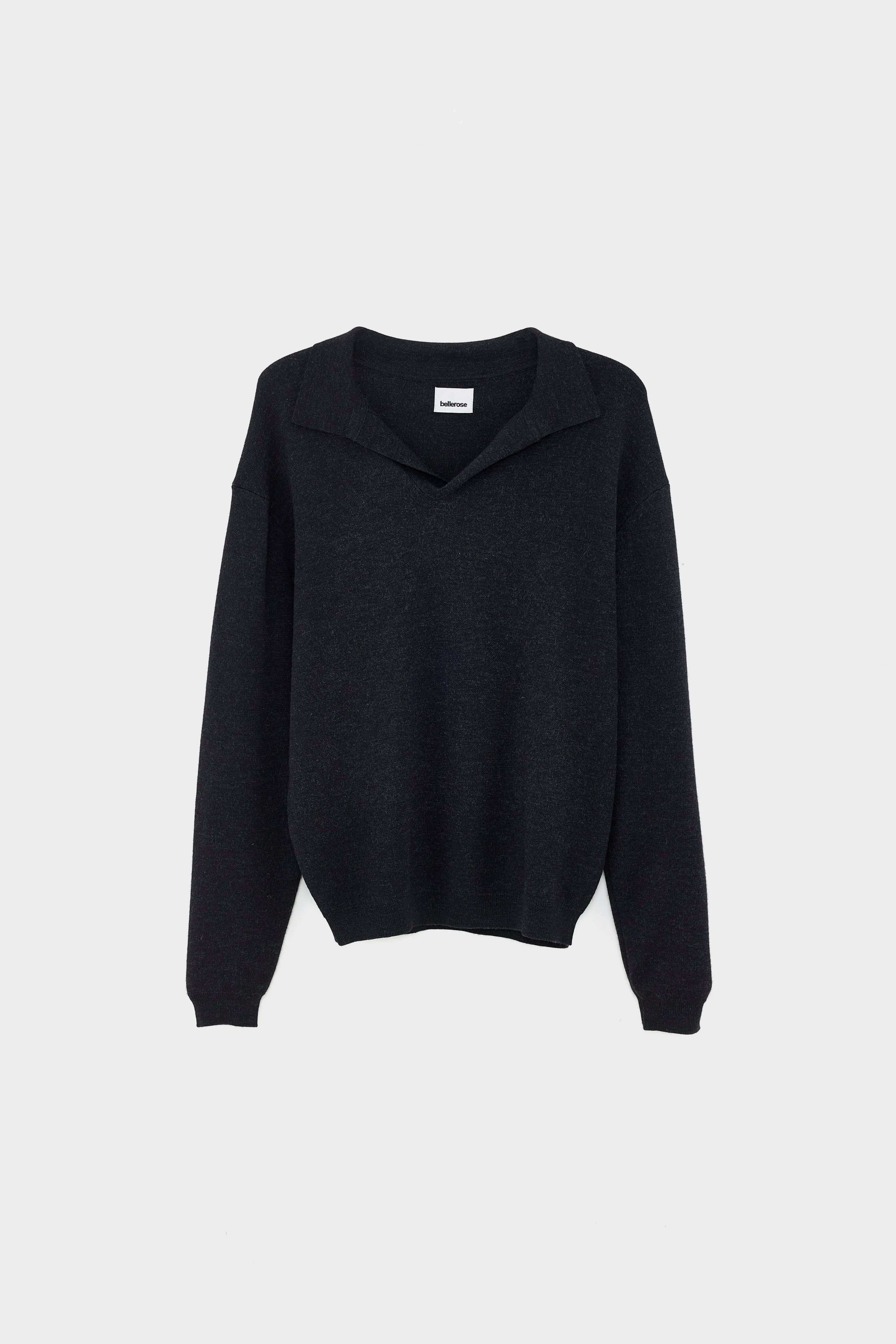 Pull polo Diloux (252 / M / CHARCOAL)