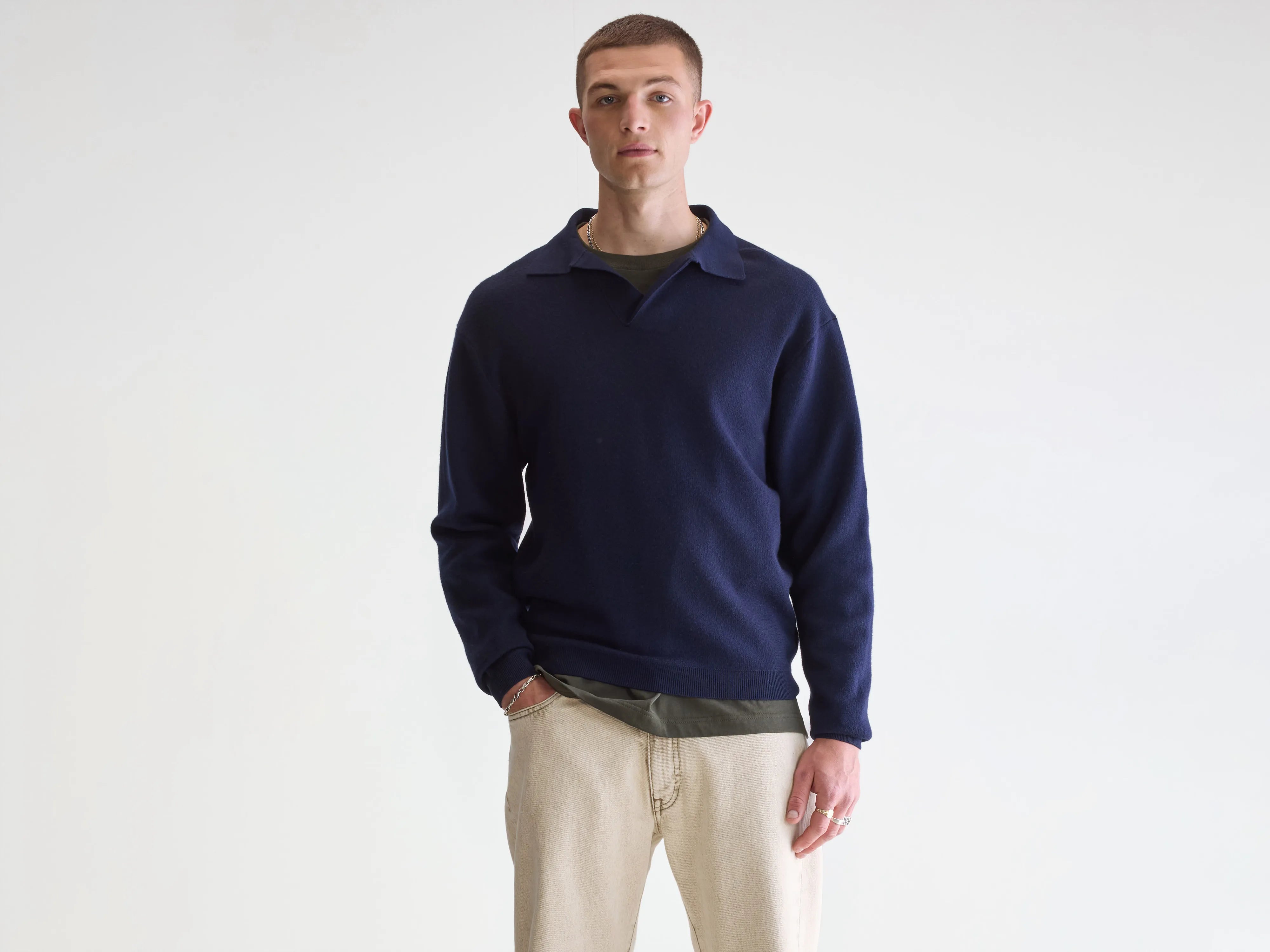 Diloux polo trui (252 / M / NAVY)