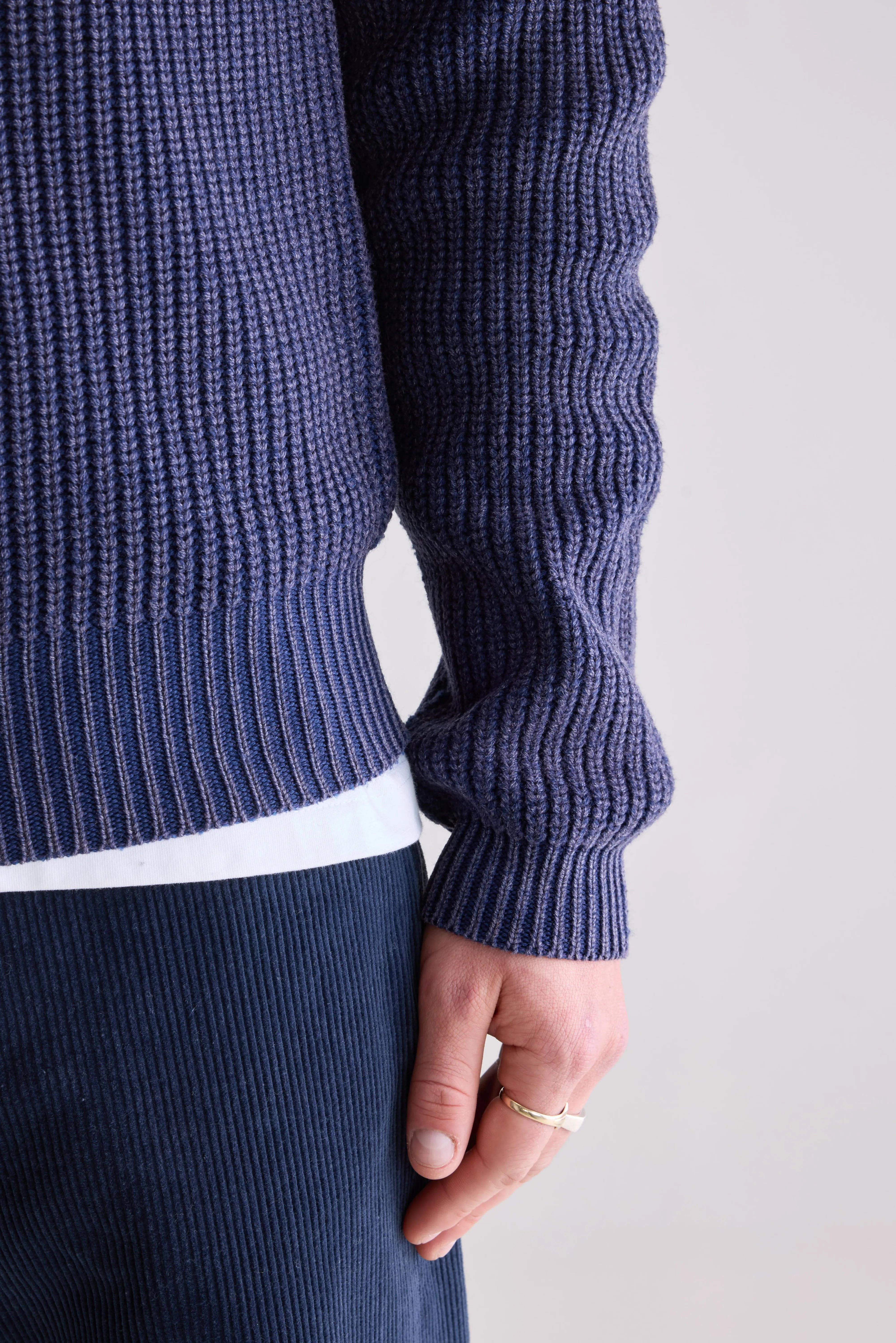 Guigo trui met ronde hals (252 / M / NAVY)