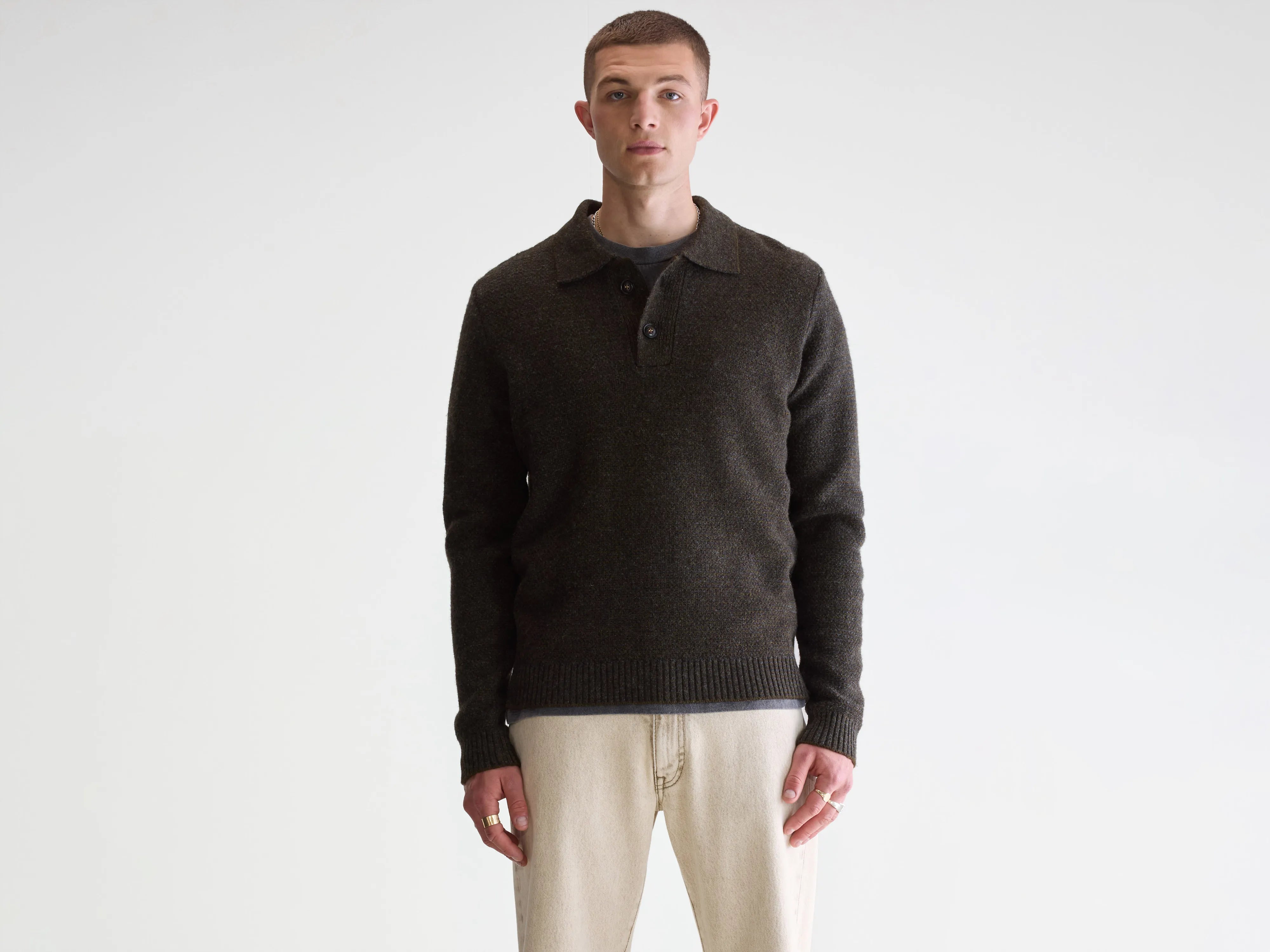 Trui met polo hals (252 / M / COMBO B)