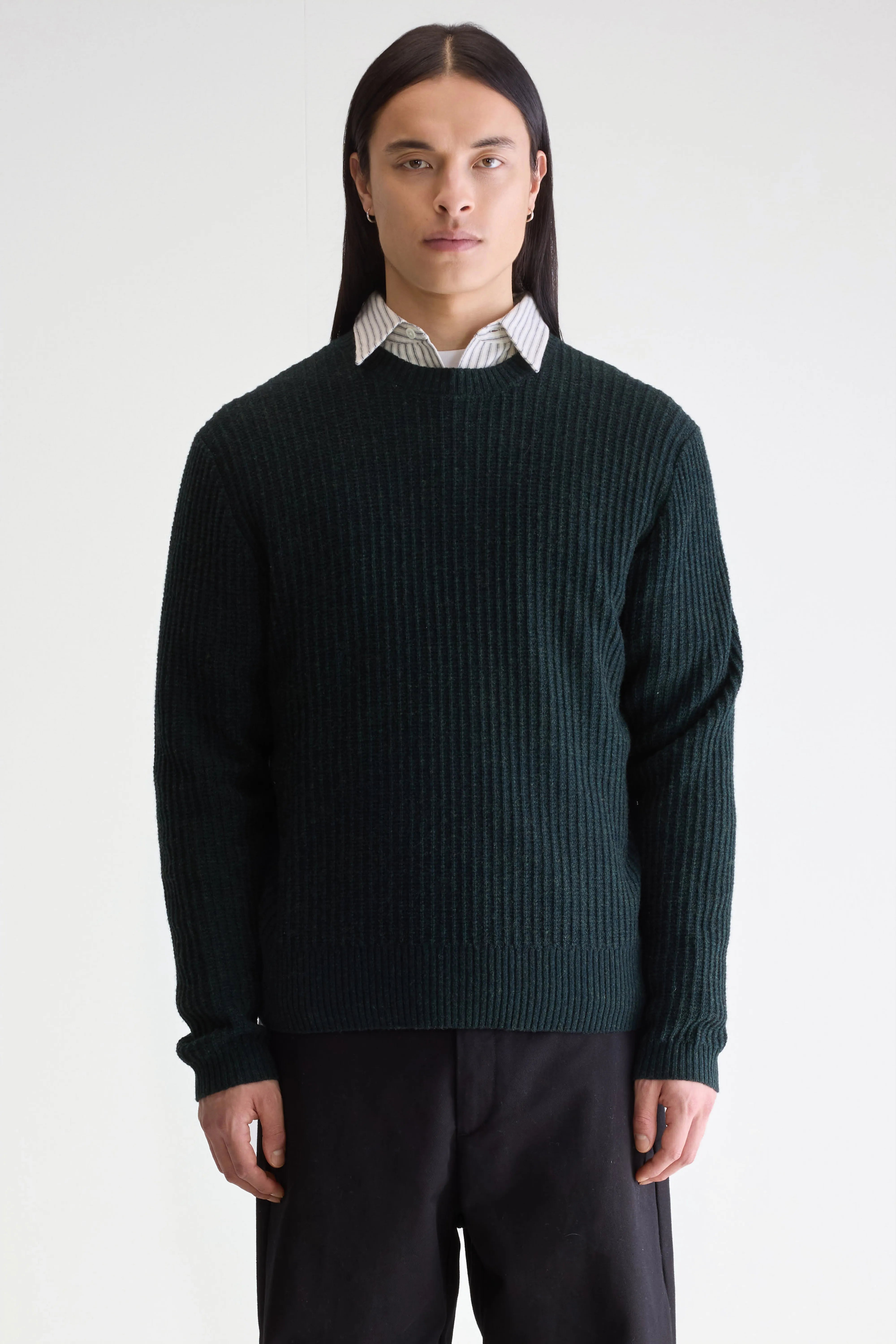 Pull Col Rond Geivyn - Jet set Pour Homme | Bellerose