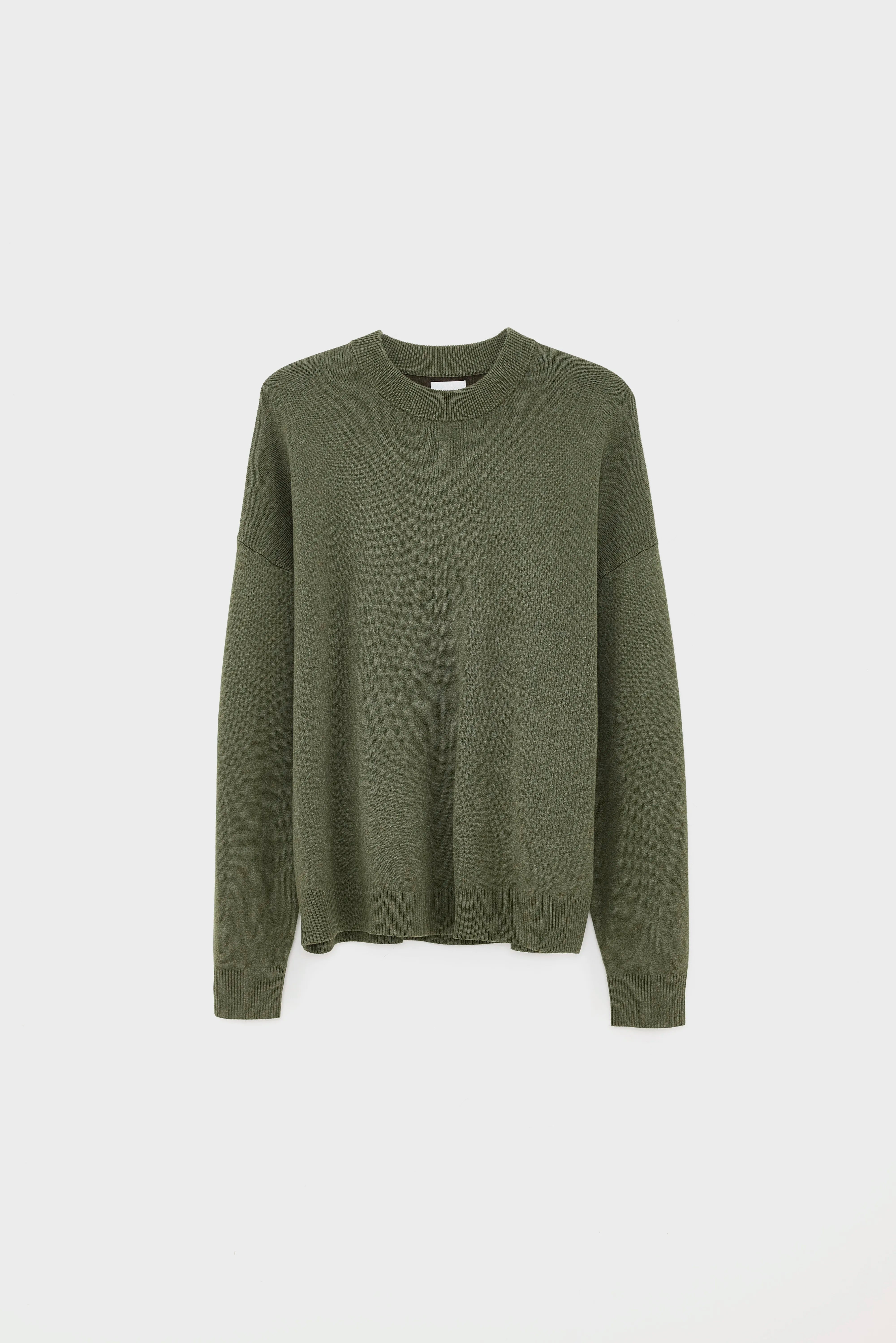 Geolem crewneck sweater (252 / M / JEEP)