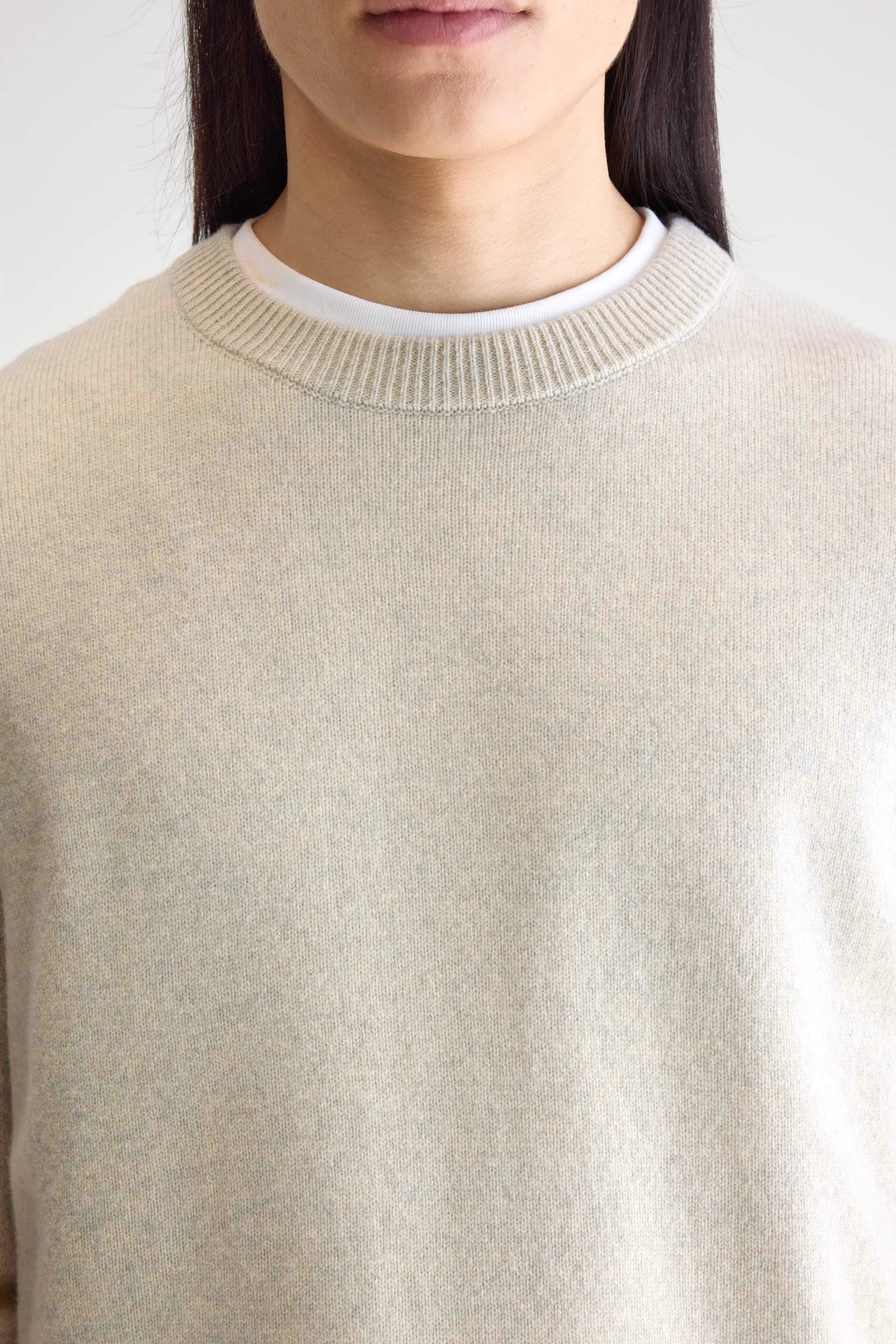 Donoon Trui Met Ronde Hals - Oyster Voor Heren | Bellerose
