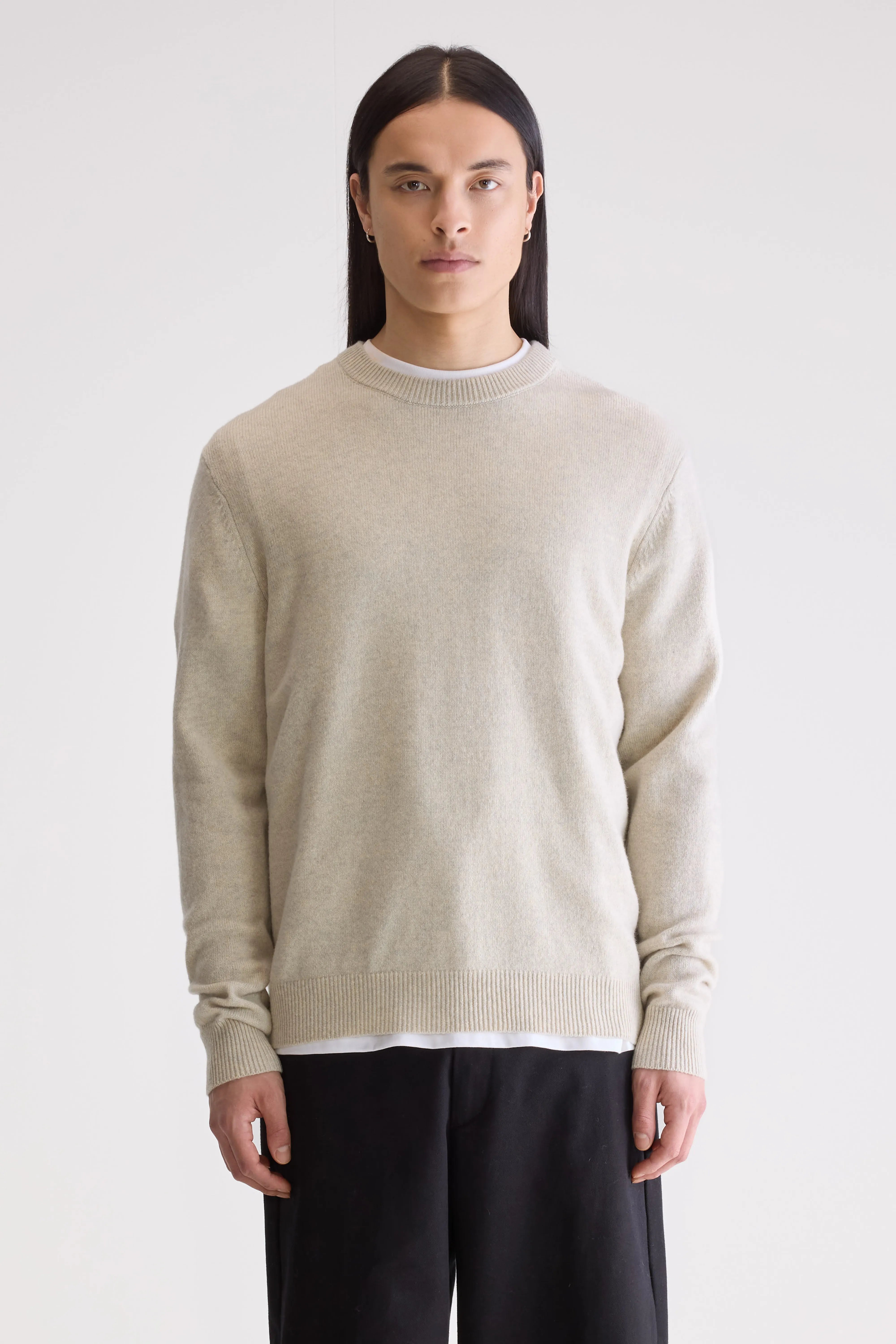 Donoon Trui Met Ronde Hals - Oyster Voor Heren | Bellerose