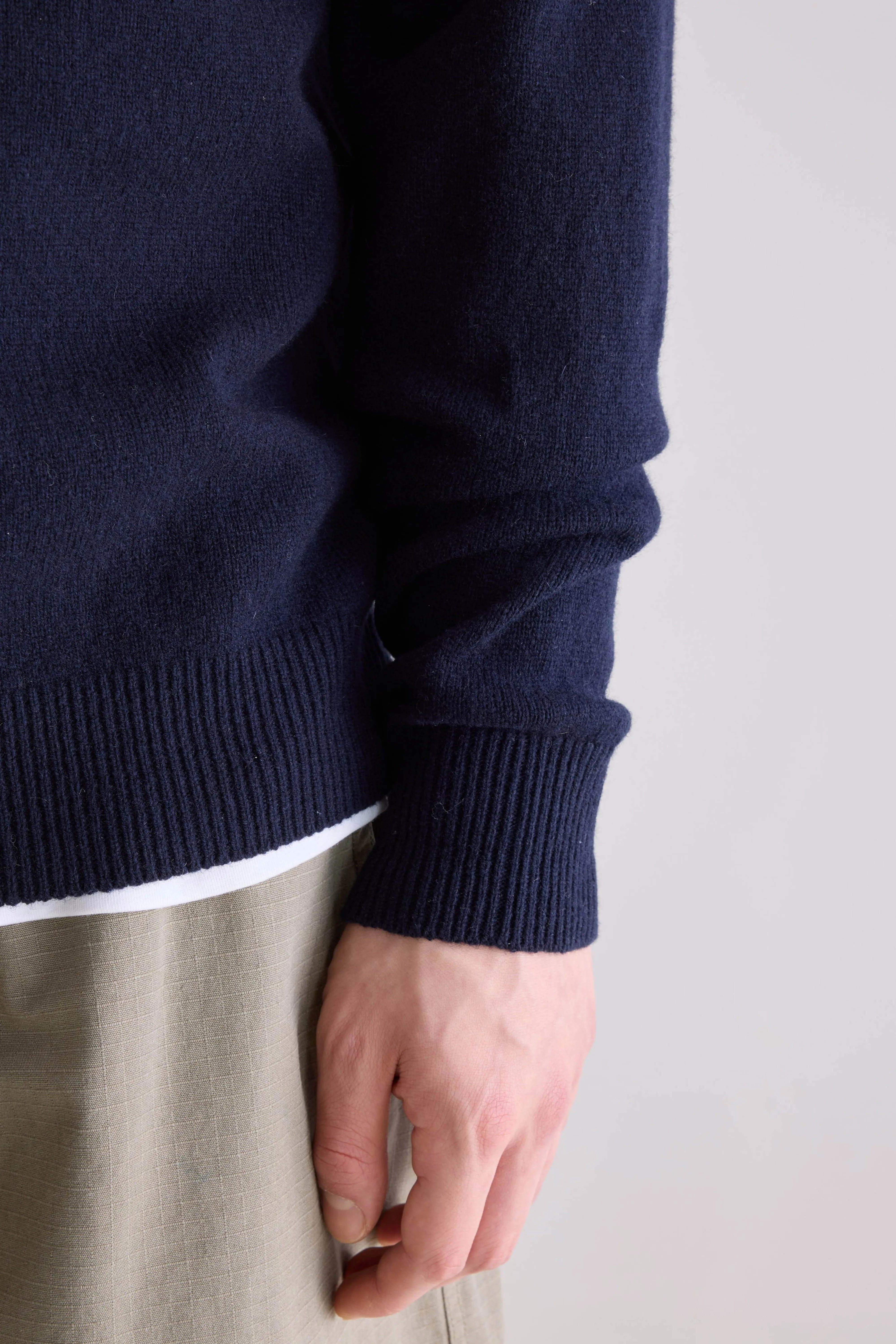 Pull col rond Donoon (252 / M / NAVY)