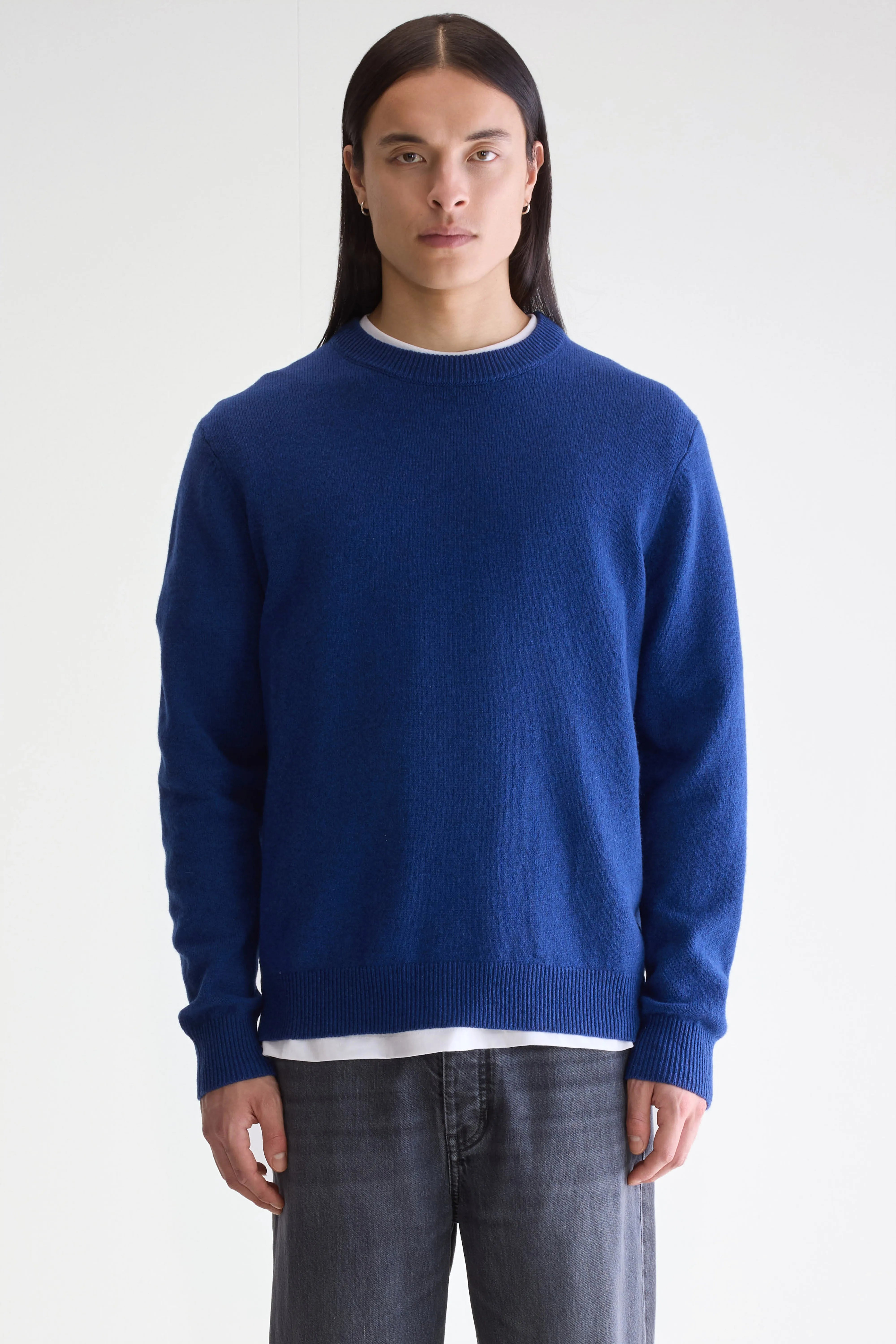 Donoon Trui Met Ronde Hals - Marine Voor Heren | Bellerose