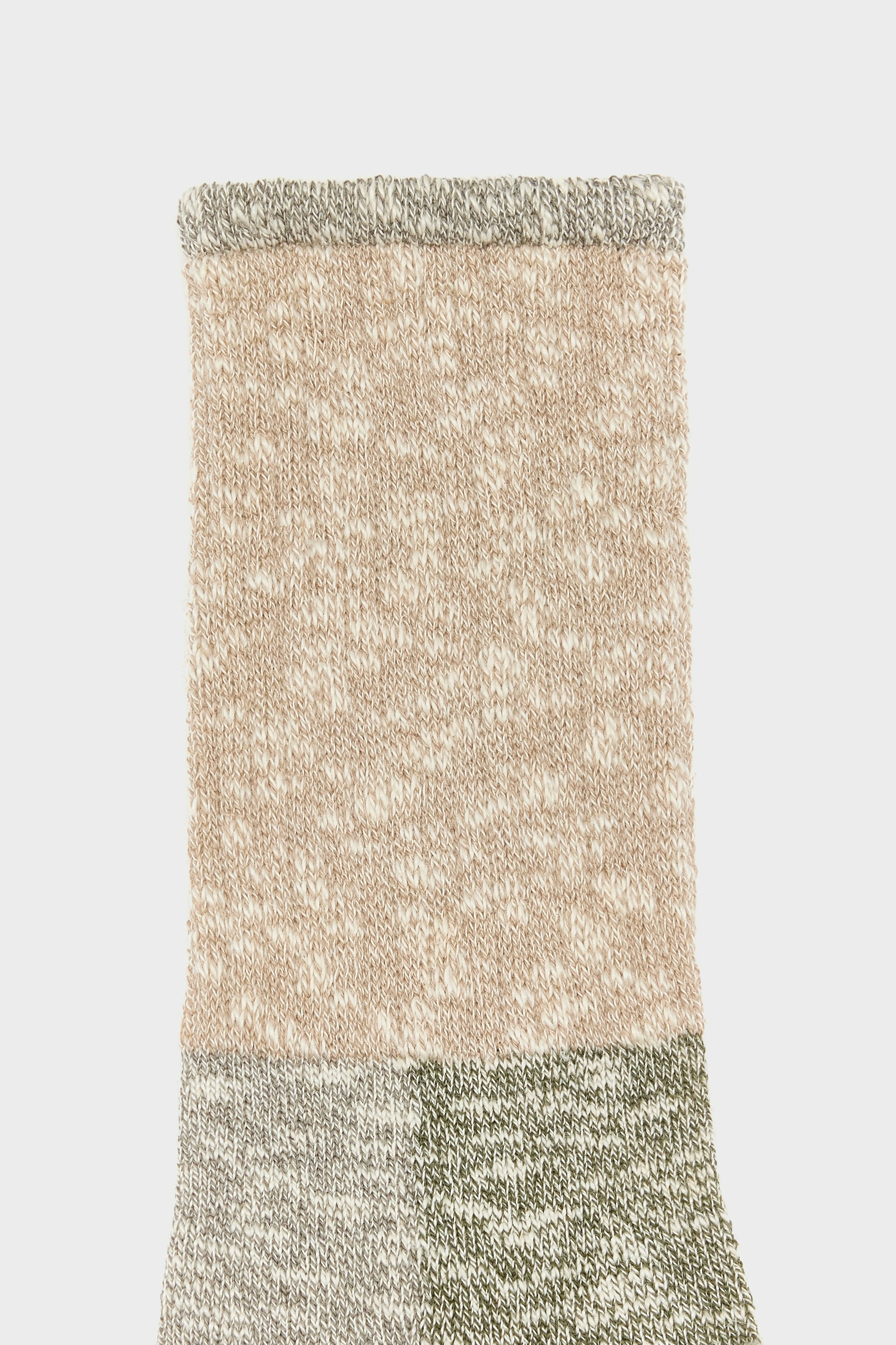 Chaussettes Mi-mollet Biffi - Mid grey Pour Homme | Bellerose