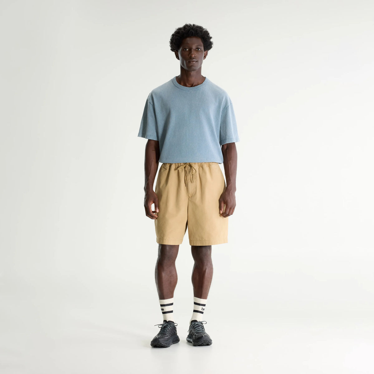 メンズウェア #ADJUSTABLE SHORTS - BEIGE - BM26110120R0941-024_1_8427eb89
