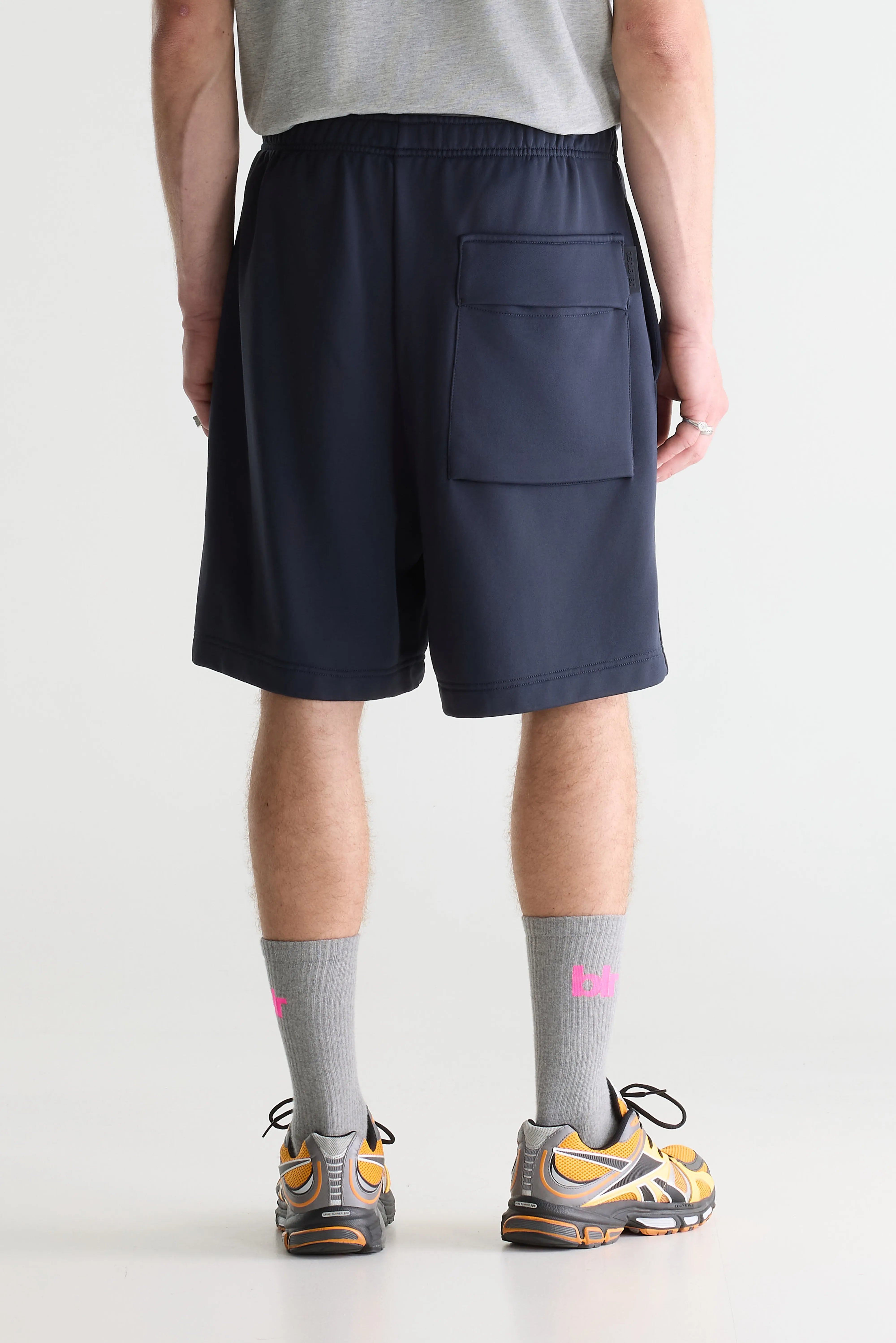 Flank Wide Shorts - Dark navy For Men | Bellerose