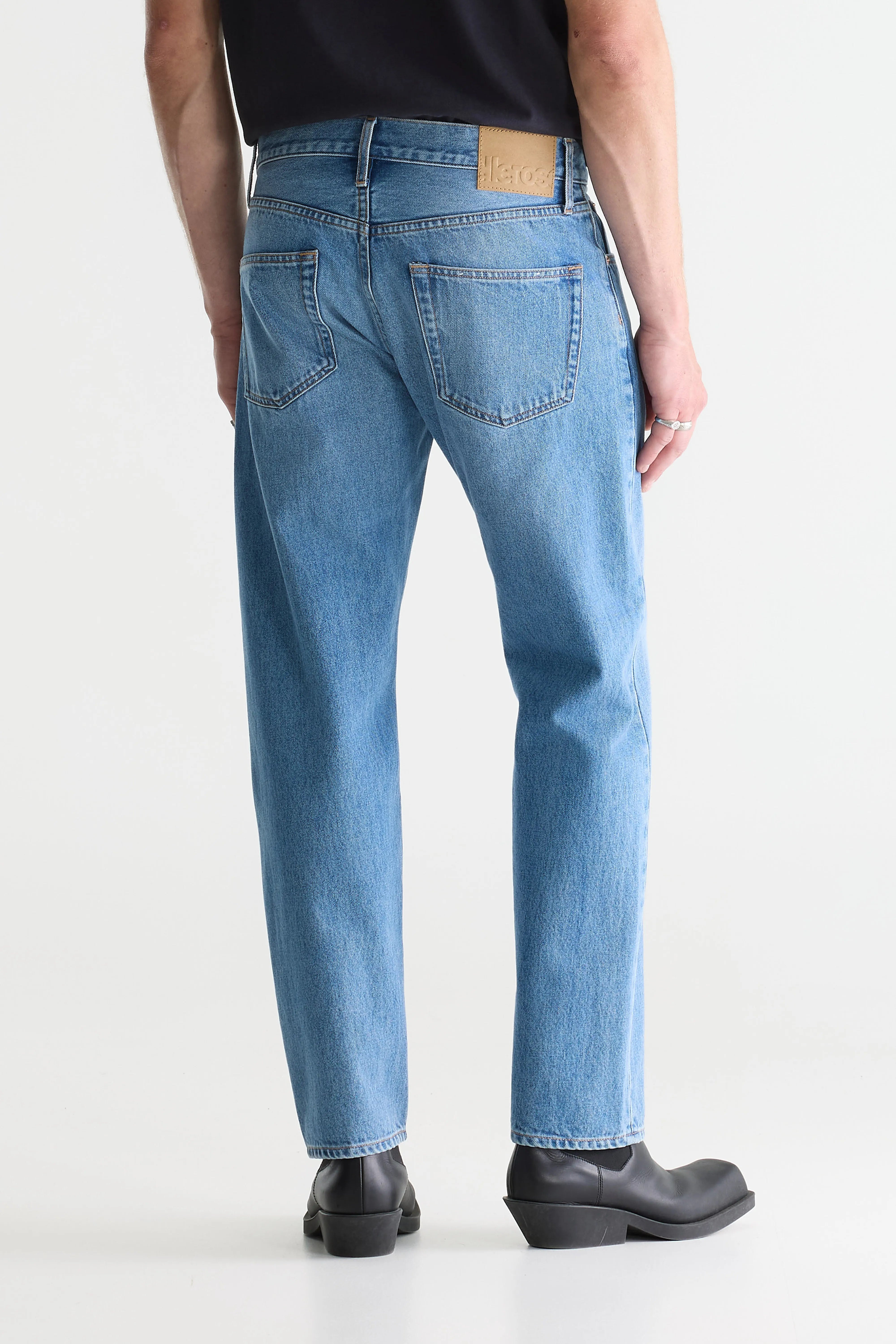 Denim N. 01 Jean Ample - Stone wash Pour Homme | Bellerose