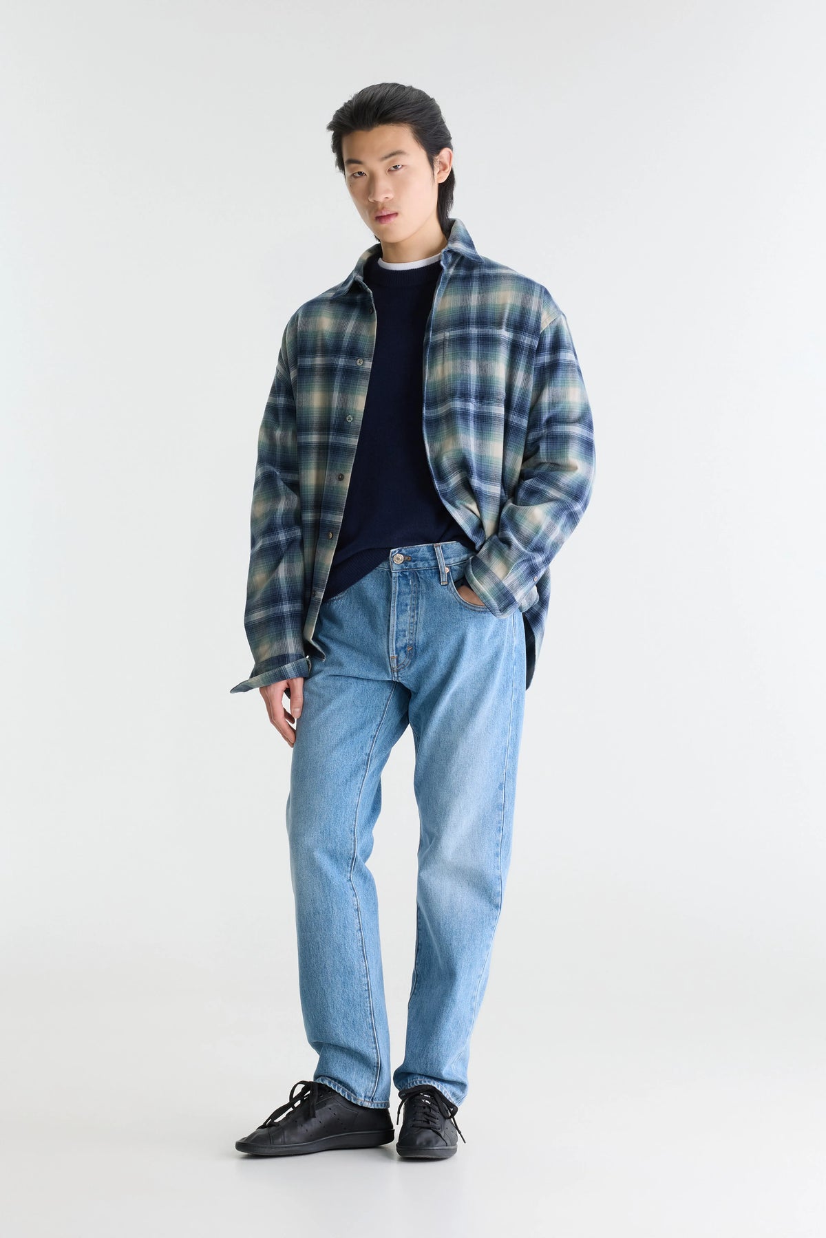Denim N. 01 - Loose Jeans - Stone wash Voor Heren | Bellerose