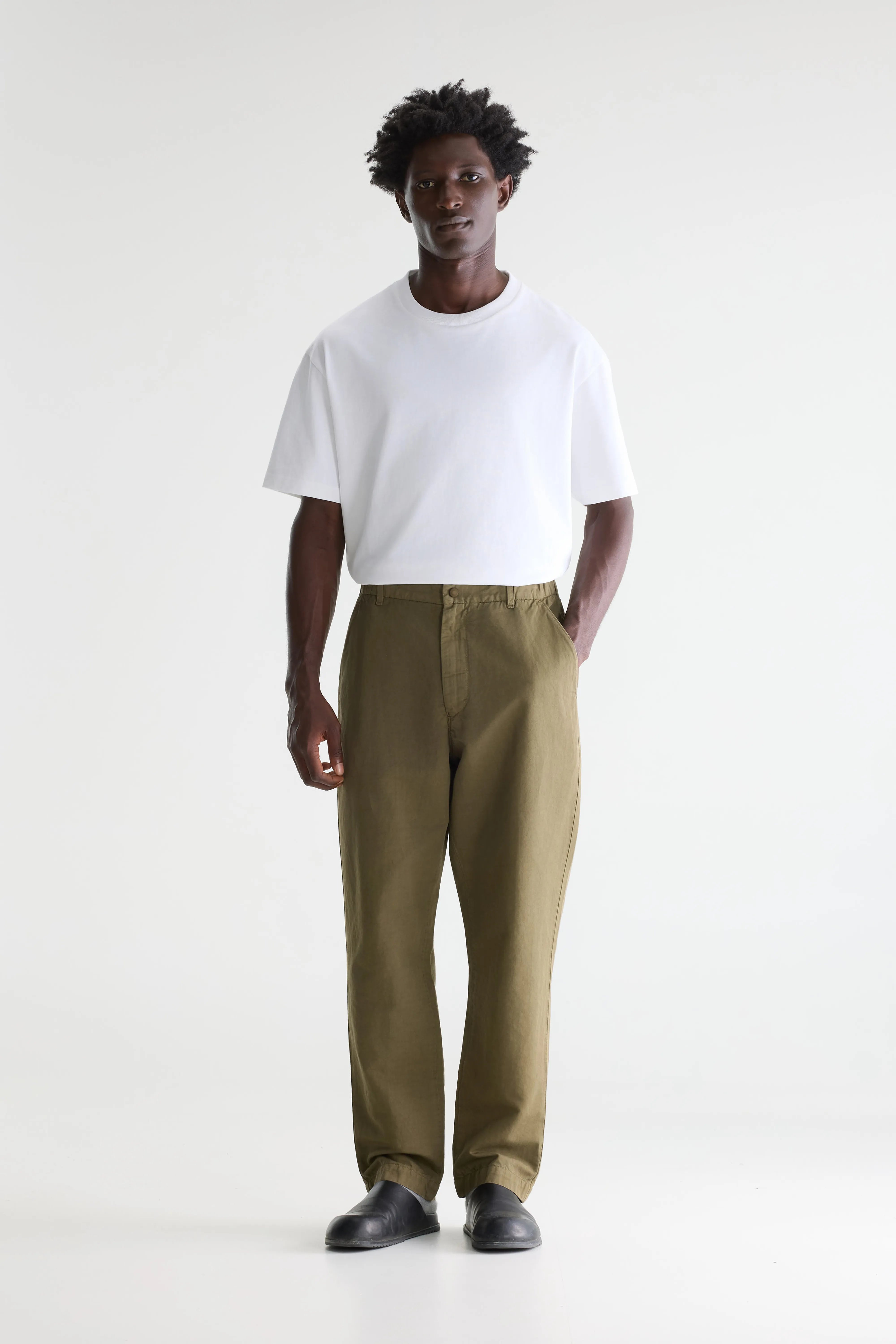 Paynt Relaxed Trousers - Military For Men | Bellerose