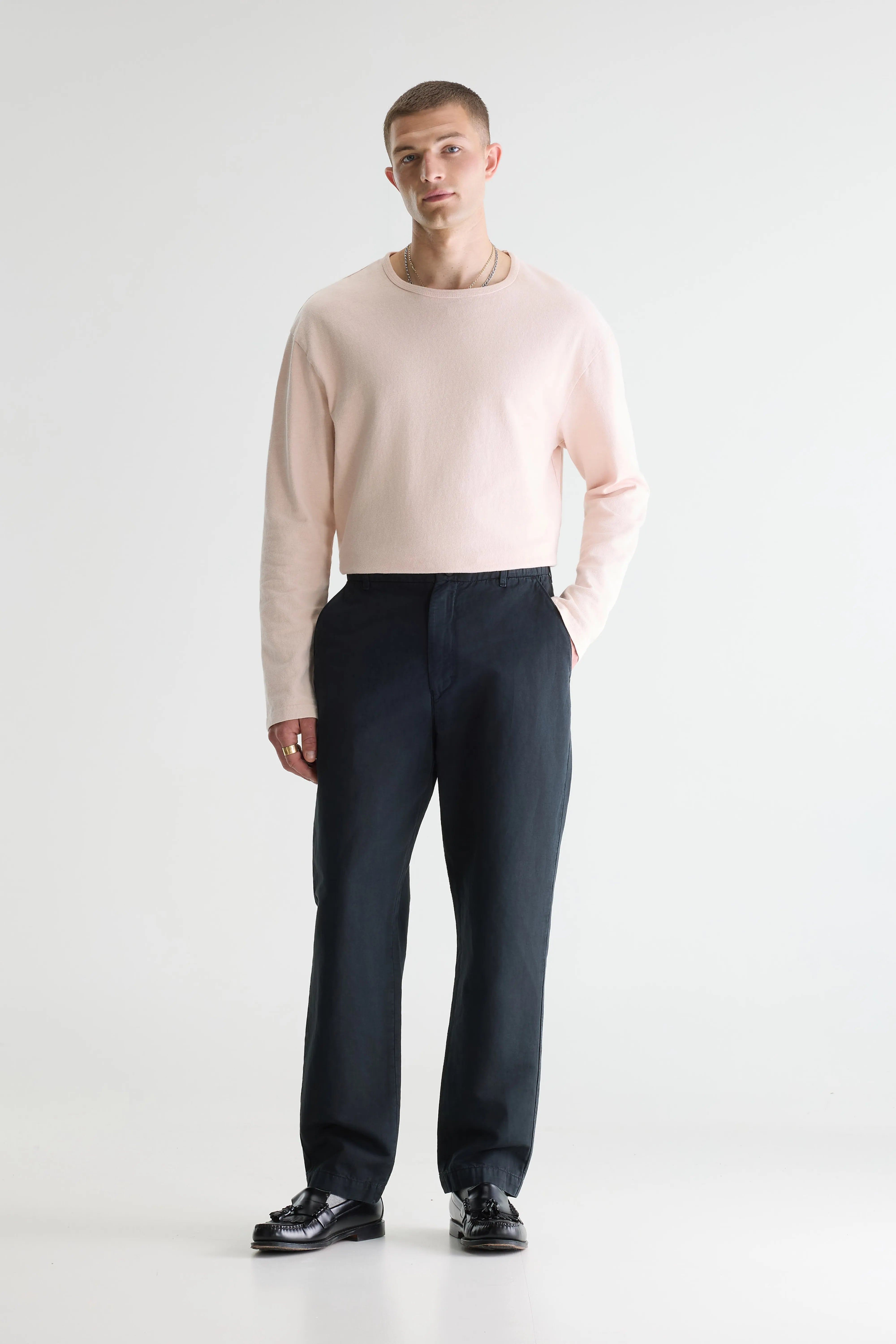 Paynt Relaxed Trousers - Jet set For Men | Bellerose