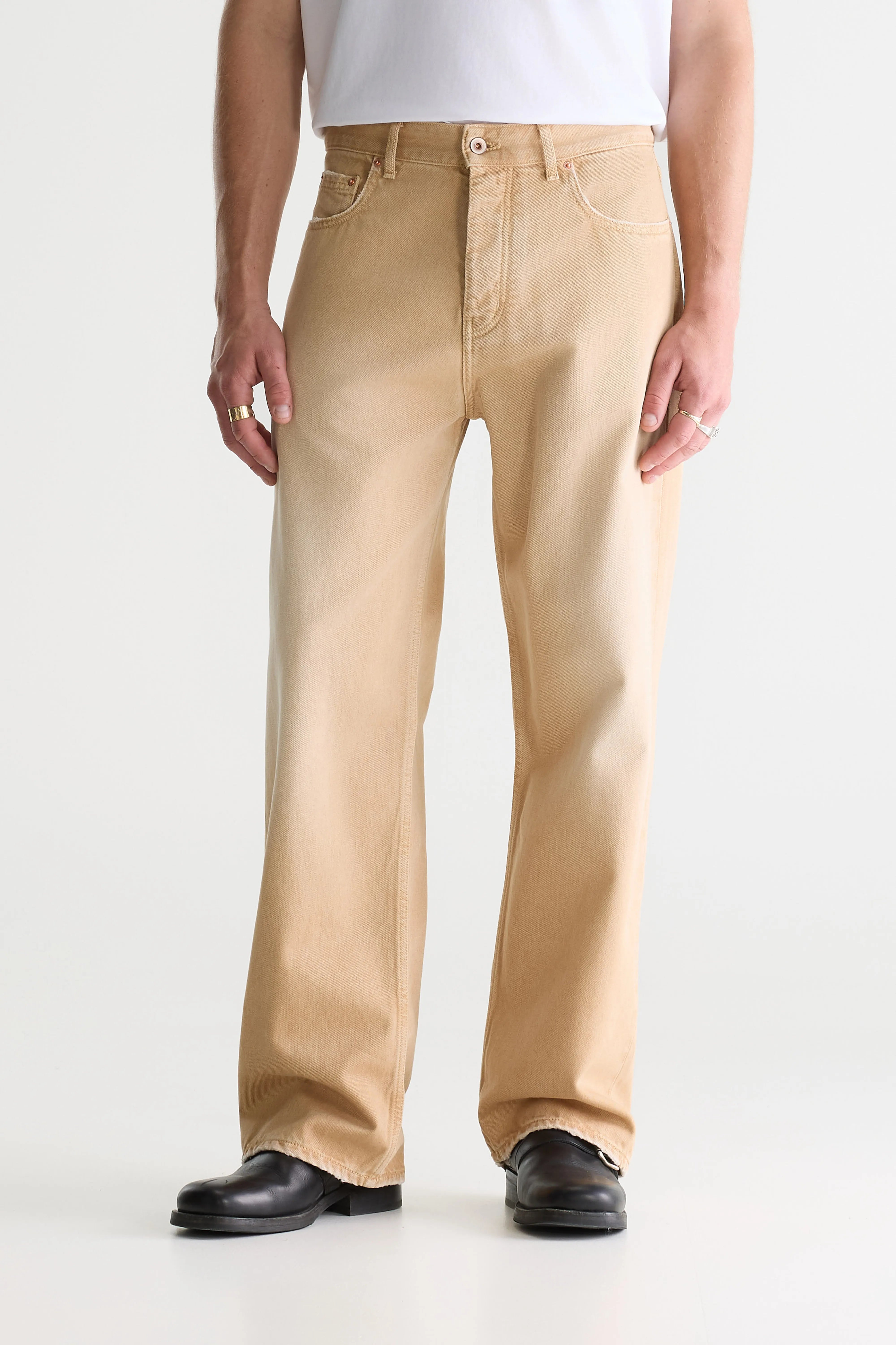 Denim N. 08 straight jeans (261 / M / BONE)