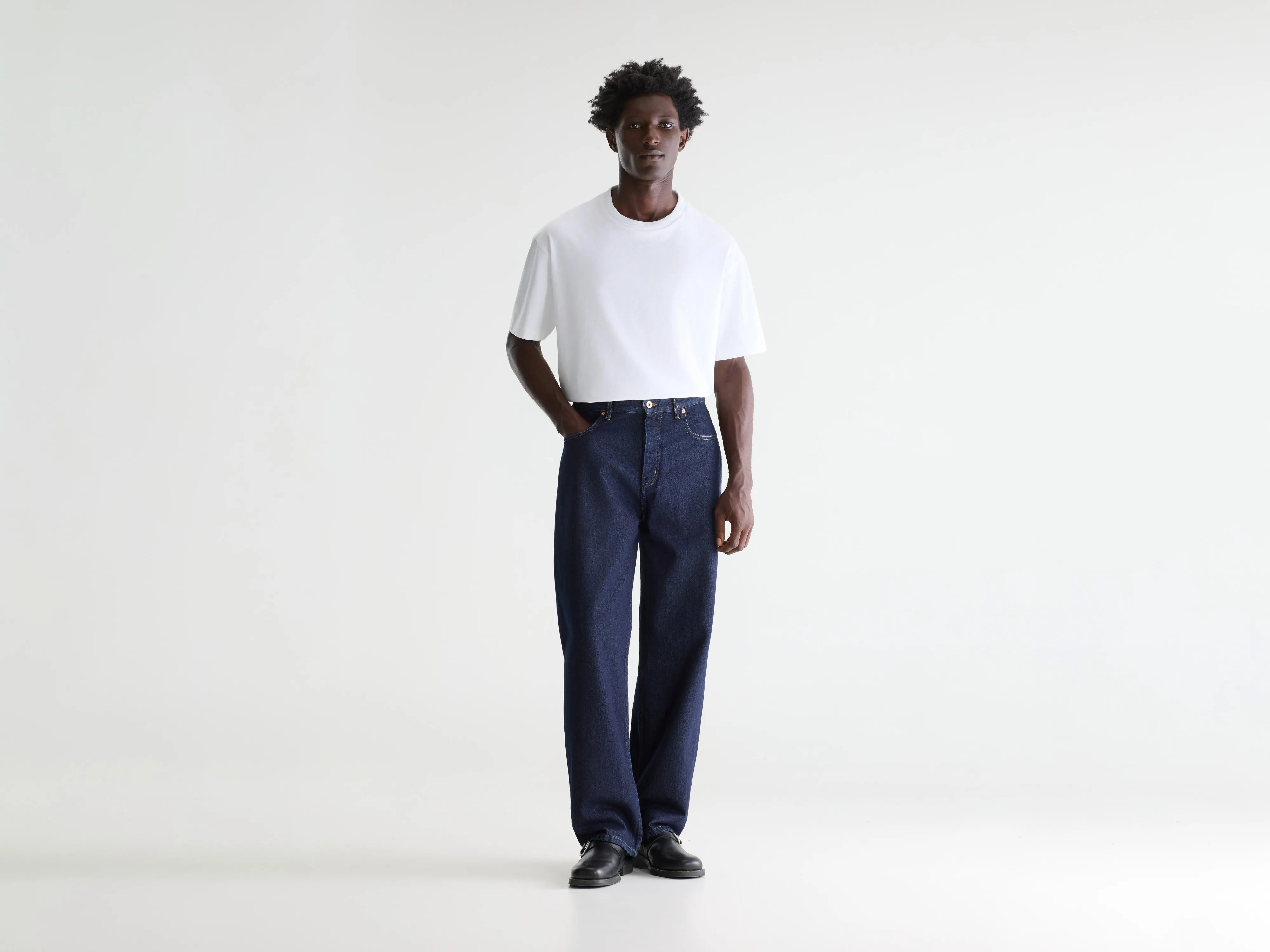 Denim N. 08 jean droit (261 / M / BLUE RINSE)