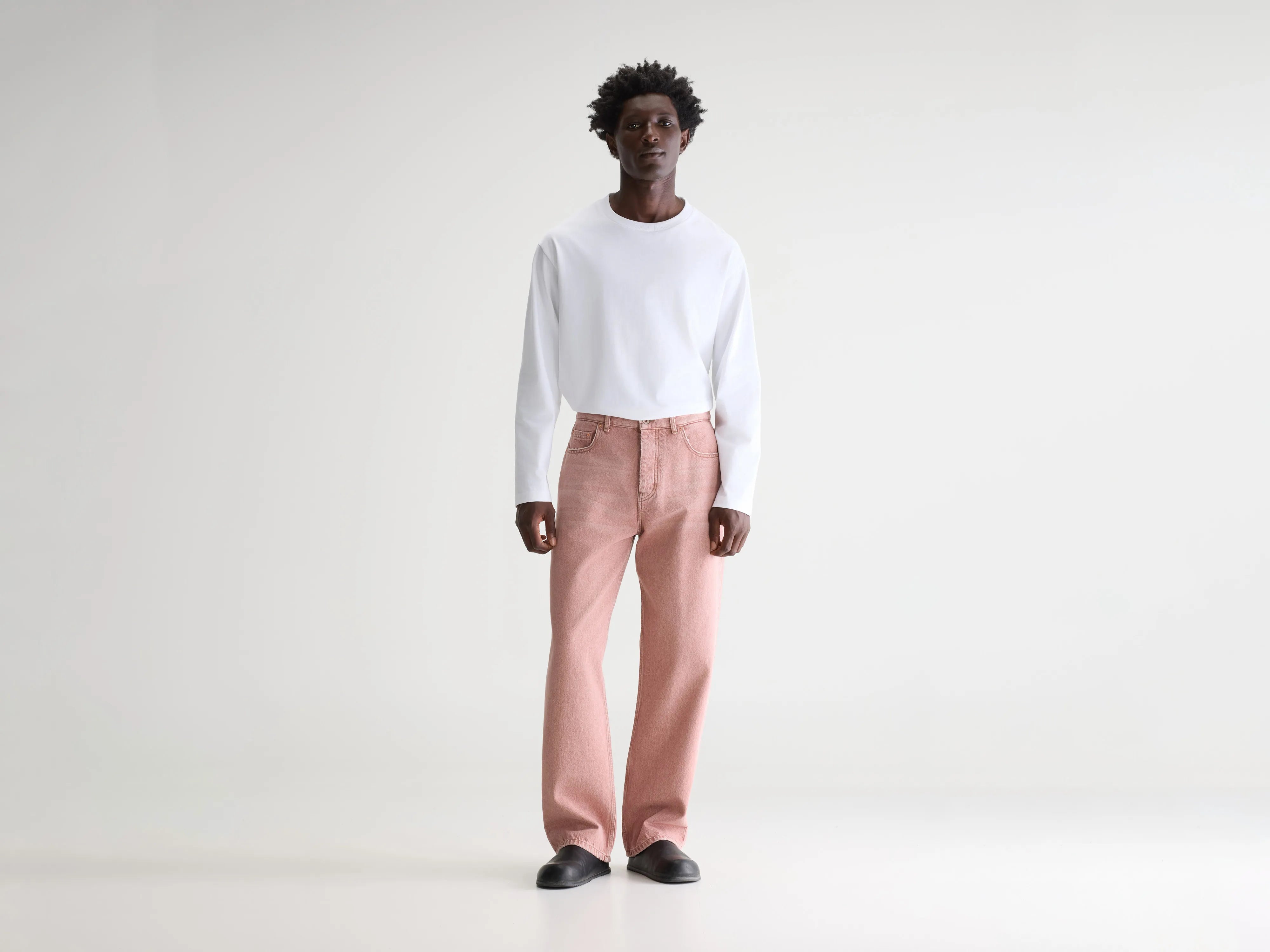 Denim N. 08 straight jeans (261 / M / ROSEWOOD)