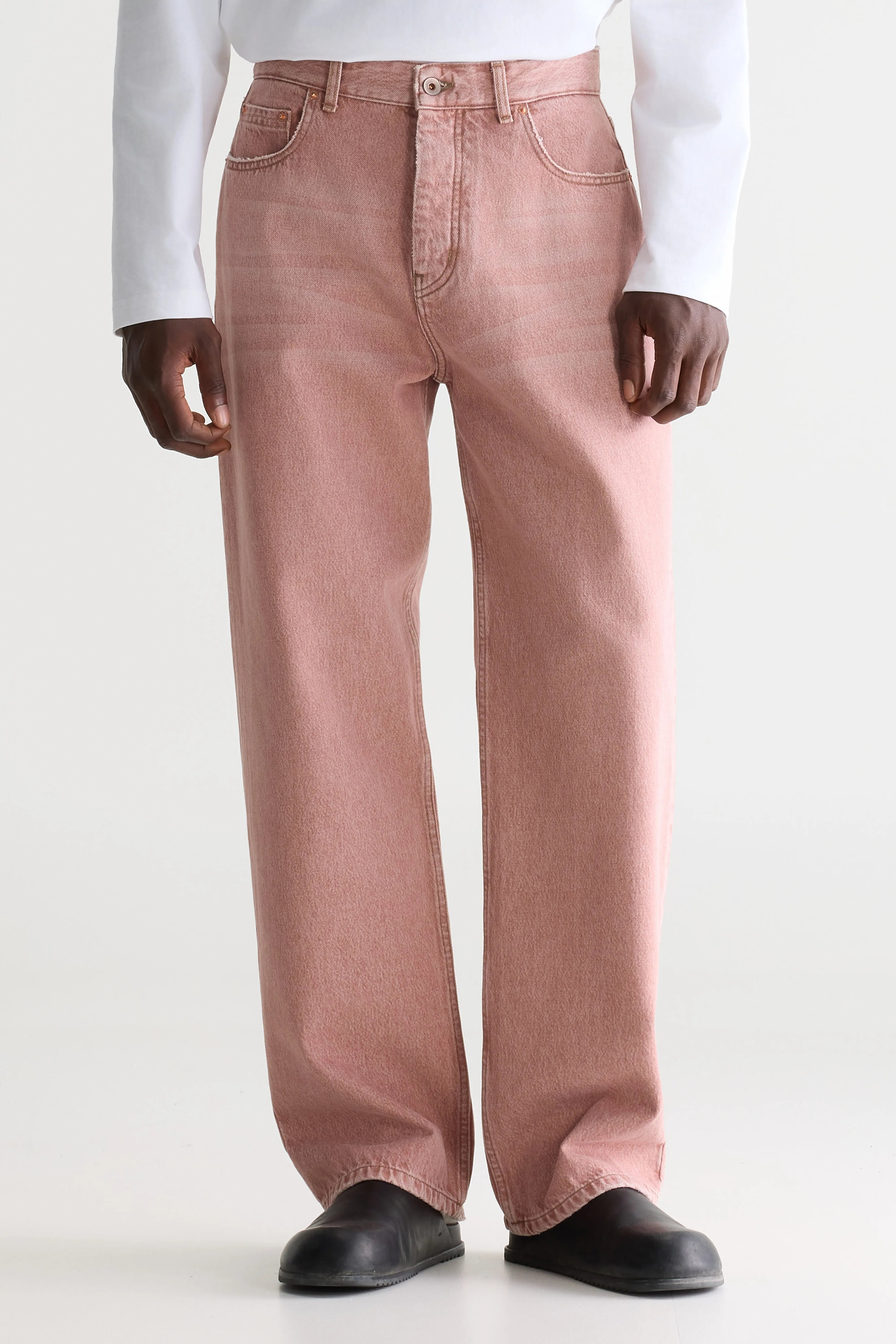 Denim N. 08 Straight Jeans - Rosewood For Men | Bellerose