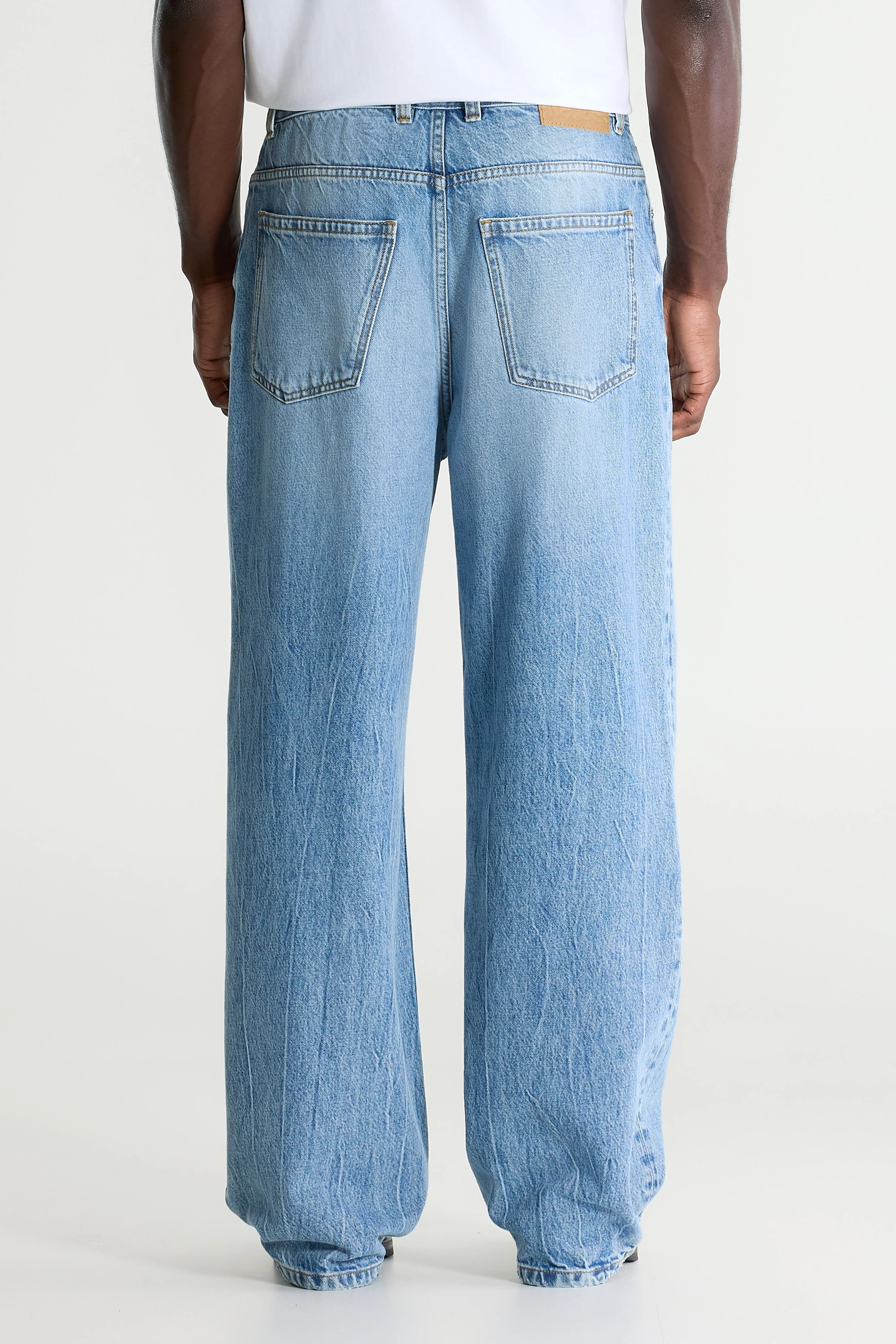 Denim N. 05 - Wide Jeans - Vintage blue For Men | Bellerose
