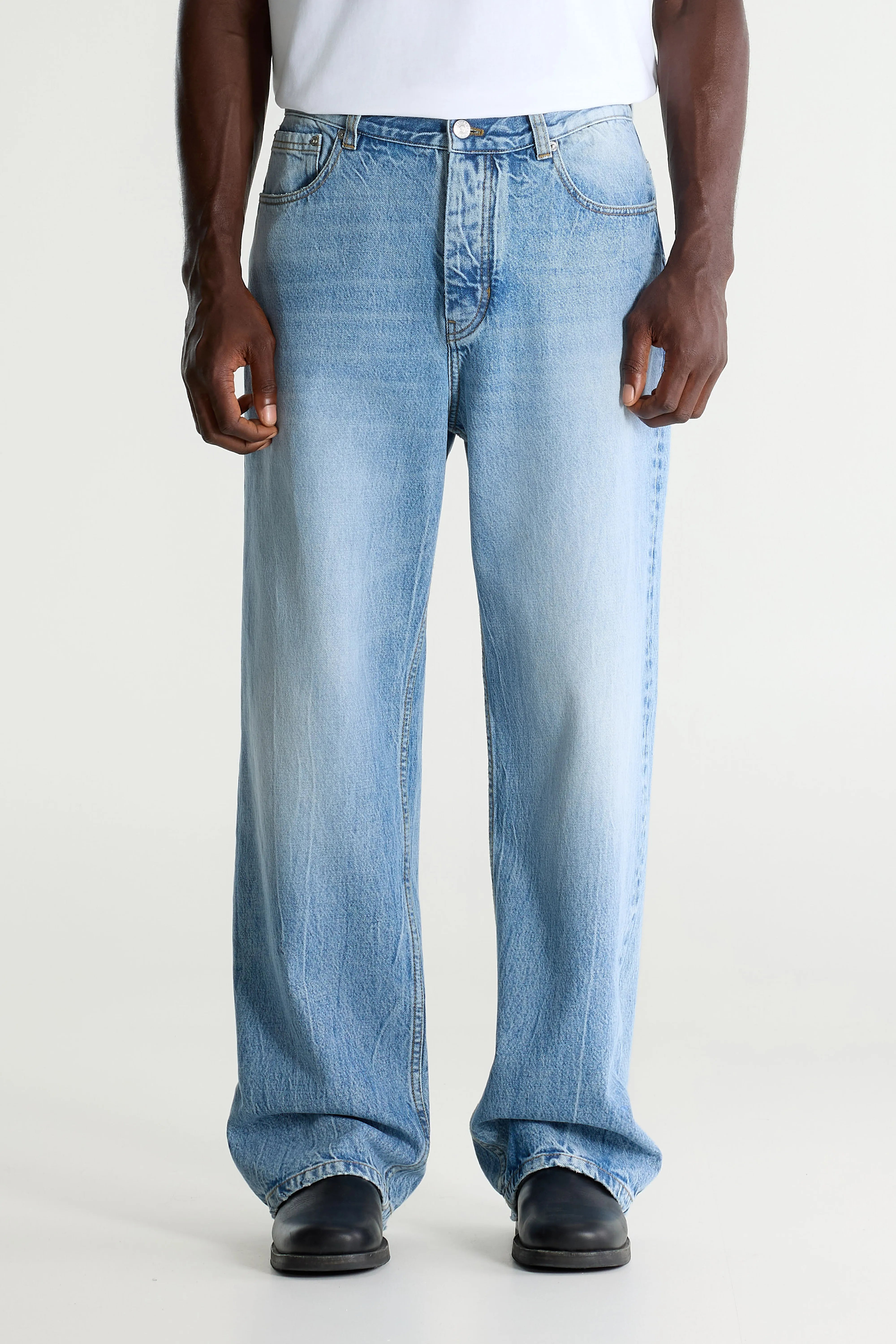 Denim N. 05 Jean Large - Vintage blue Pour Homme | Bellerose
