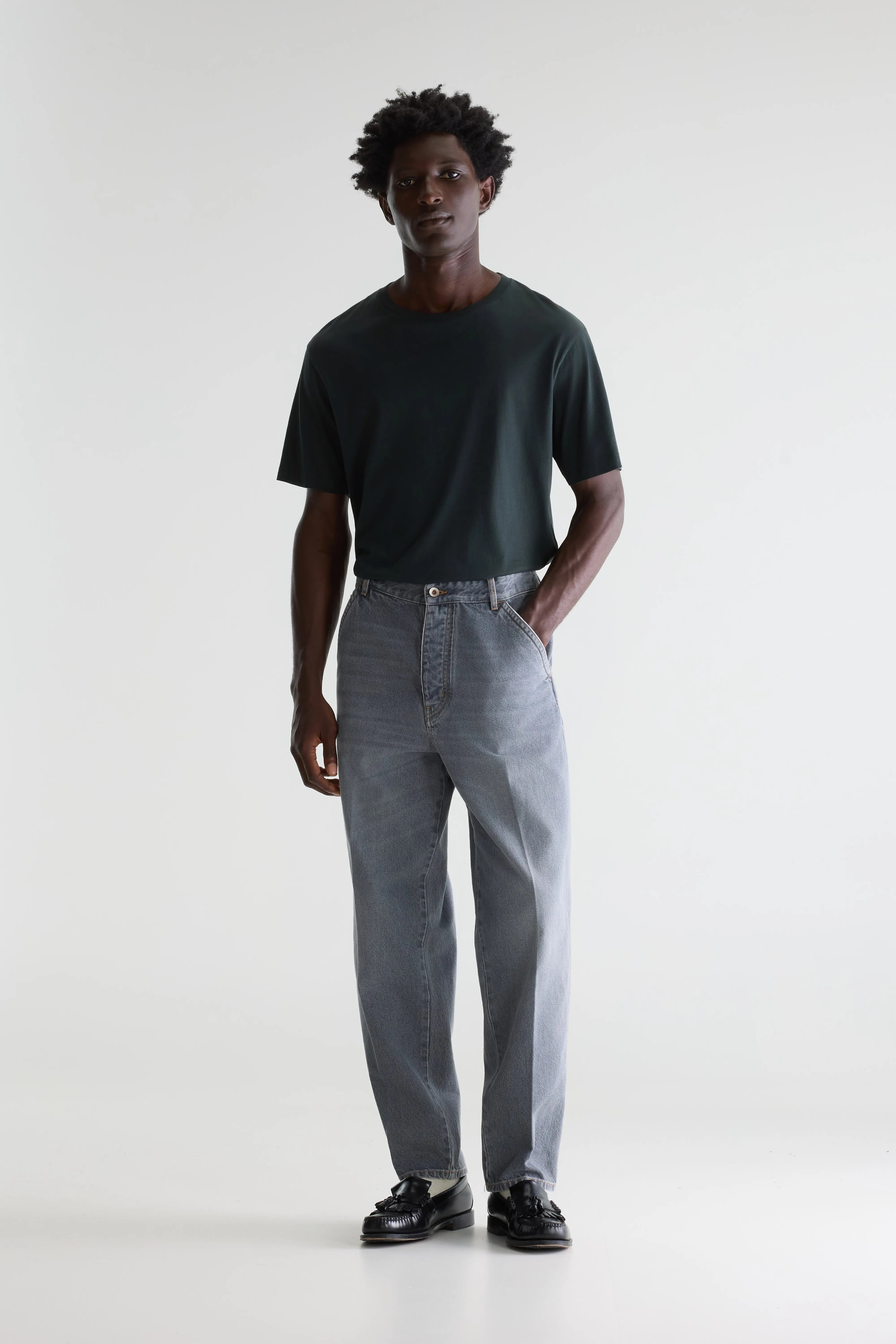 Pantalon Décontracté Prior - Used grey Pour Homme | Bellerose