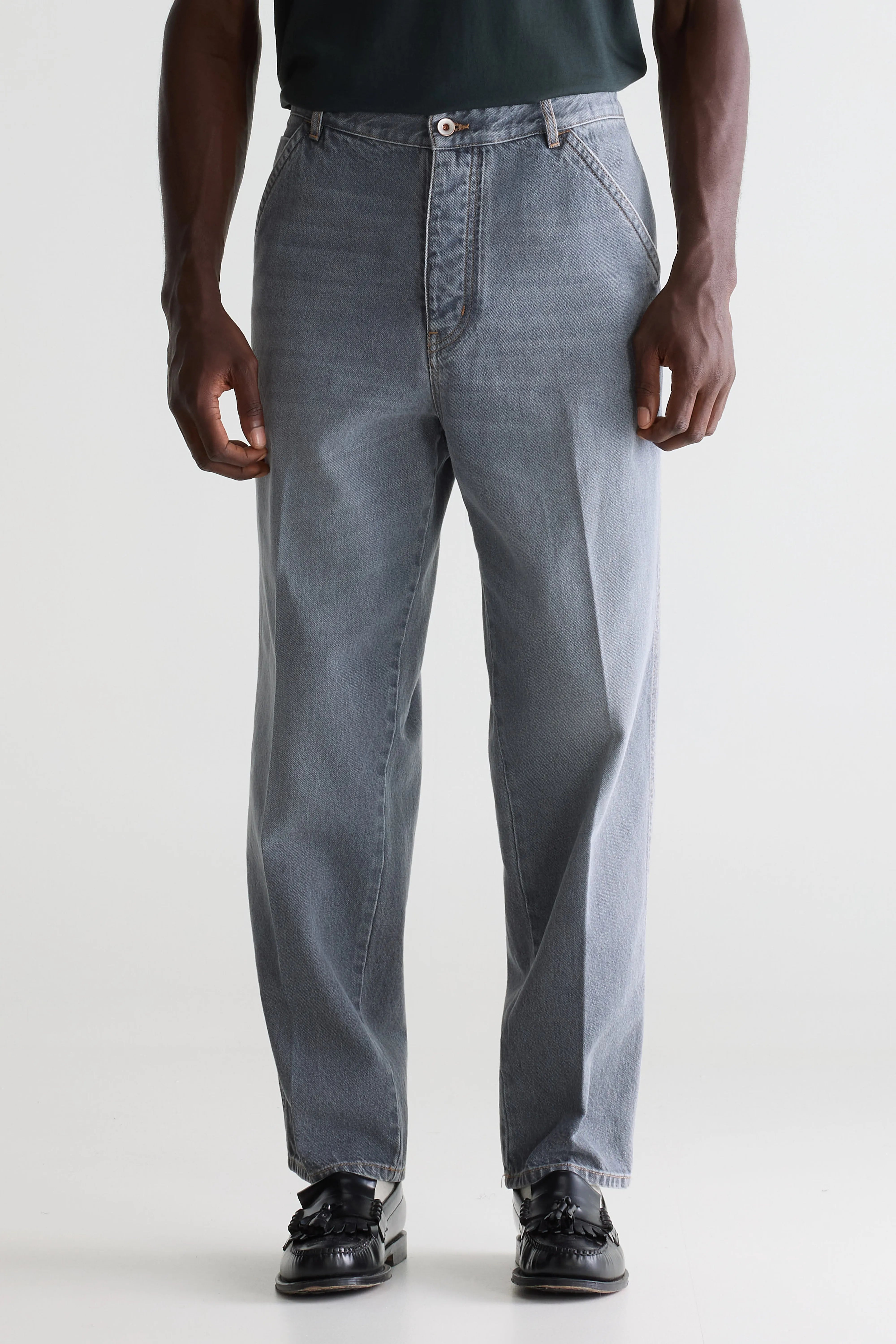 Pantalon Décontracté Prior - Used grey Pour Homme | Bellerose