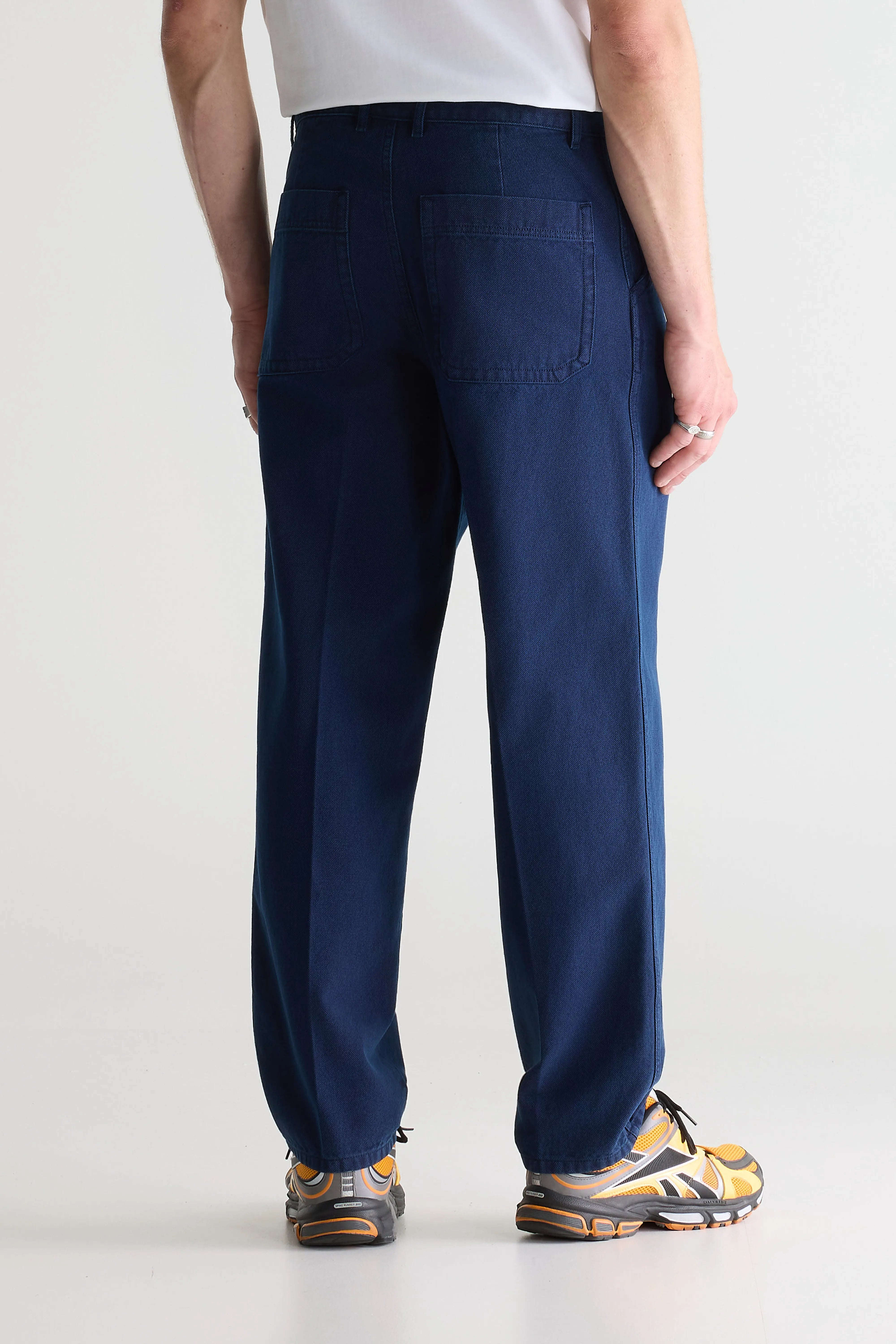 Prior relaxed trousers (261 / M / INDIGO)