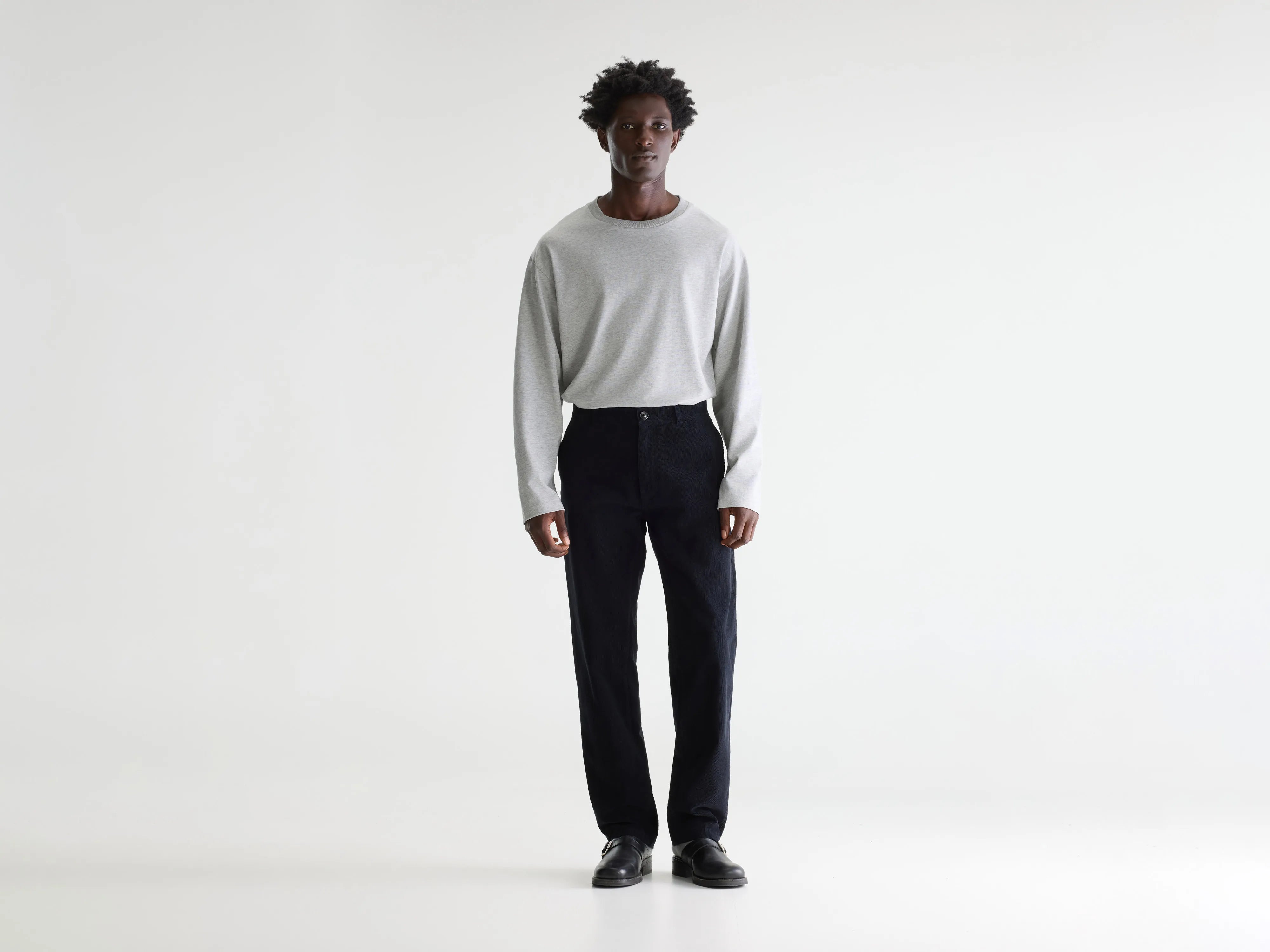 Jagger corduroy chino broek (261 / M / NAVY)