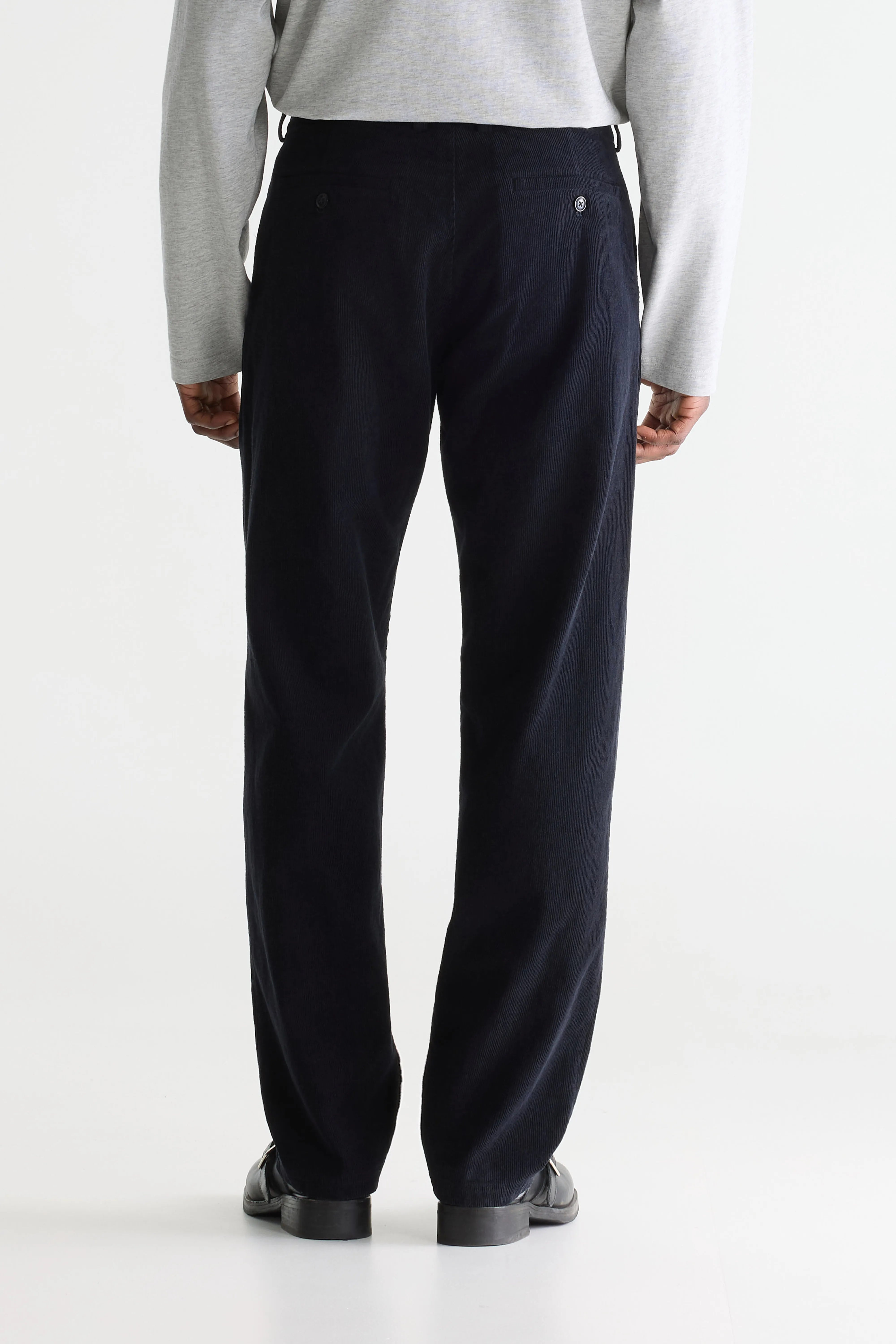 Jagger corduroy chino broek (261 / M / NAVY)