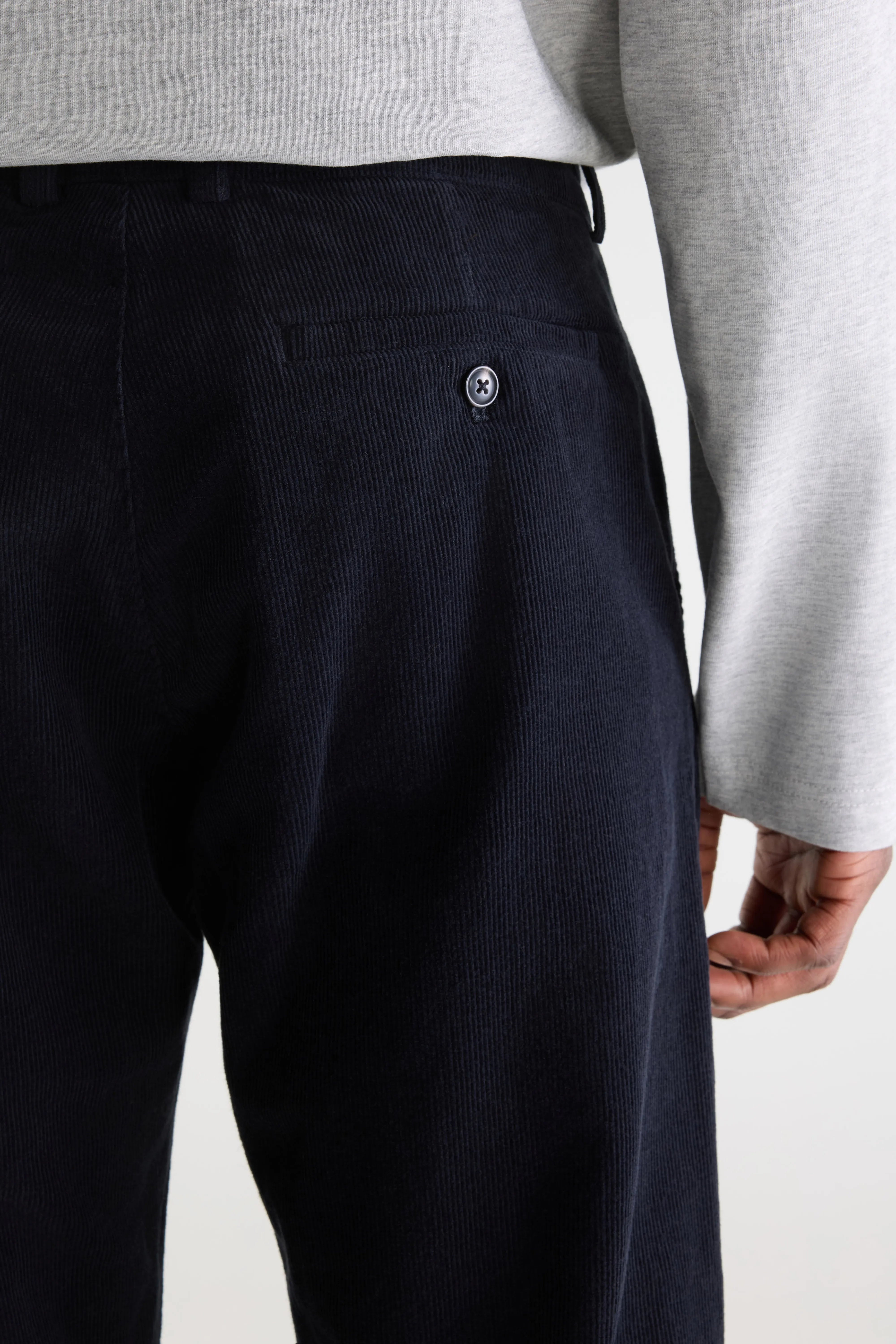 Jagger corduroy chino broek (261 / M / NAVY)