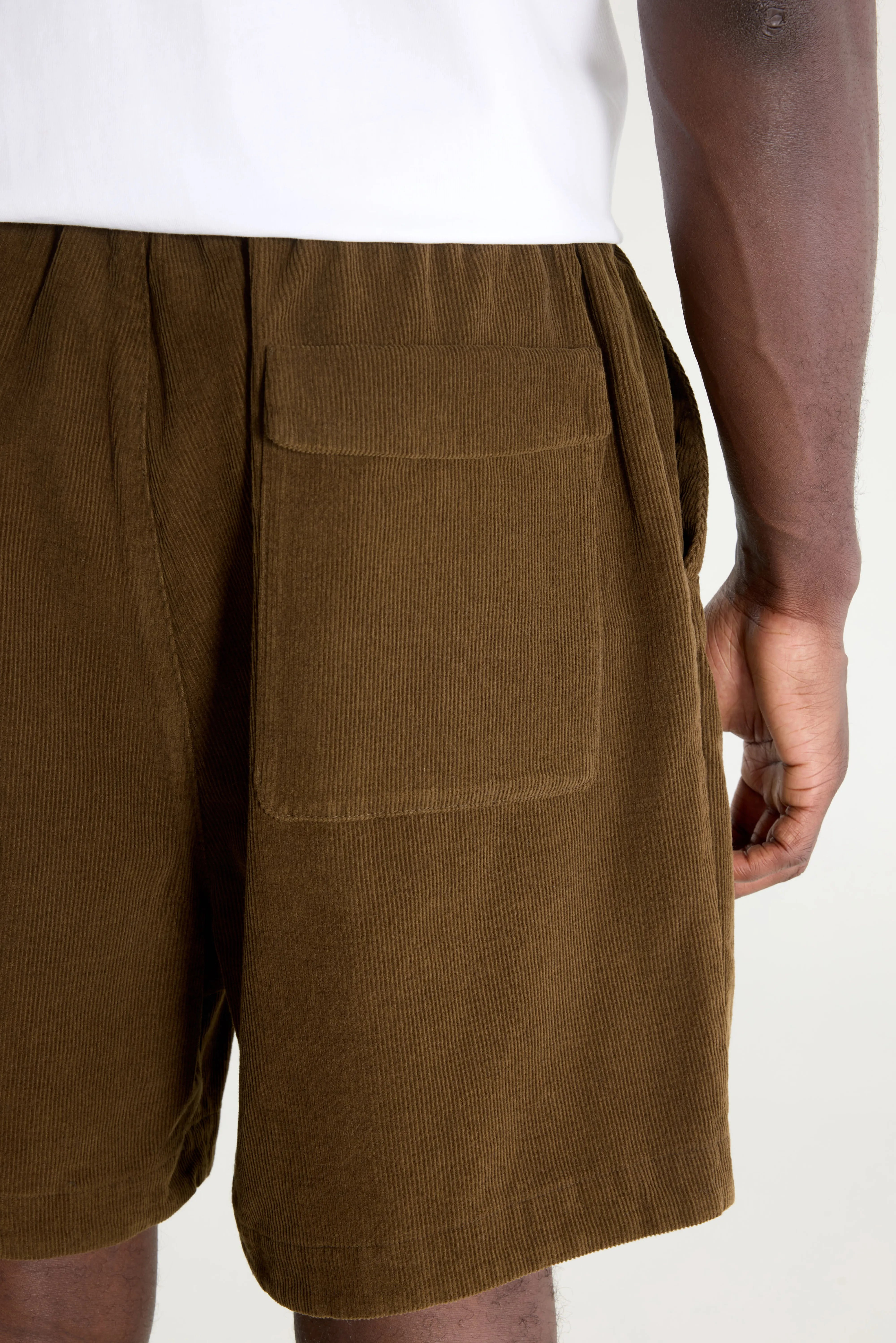 Jug loose shorts (261 / M / OLIVE)