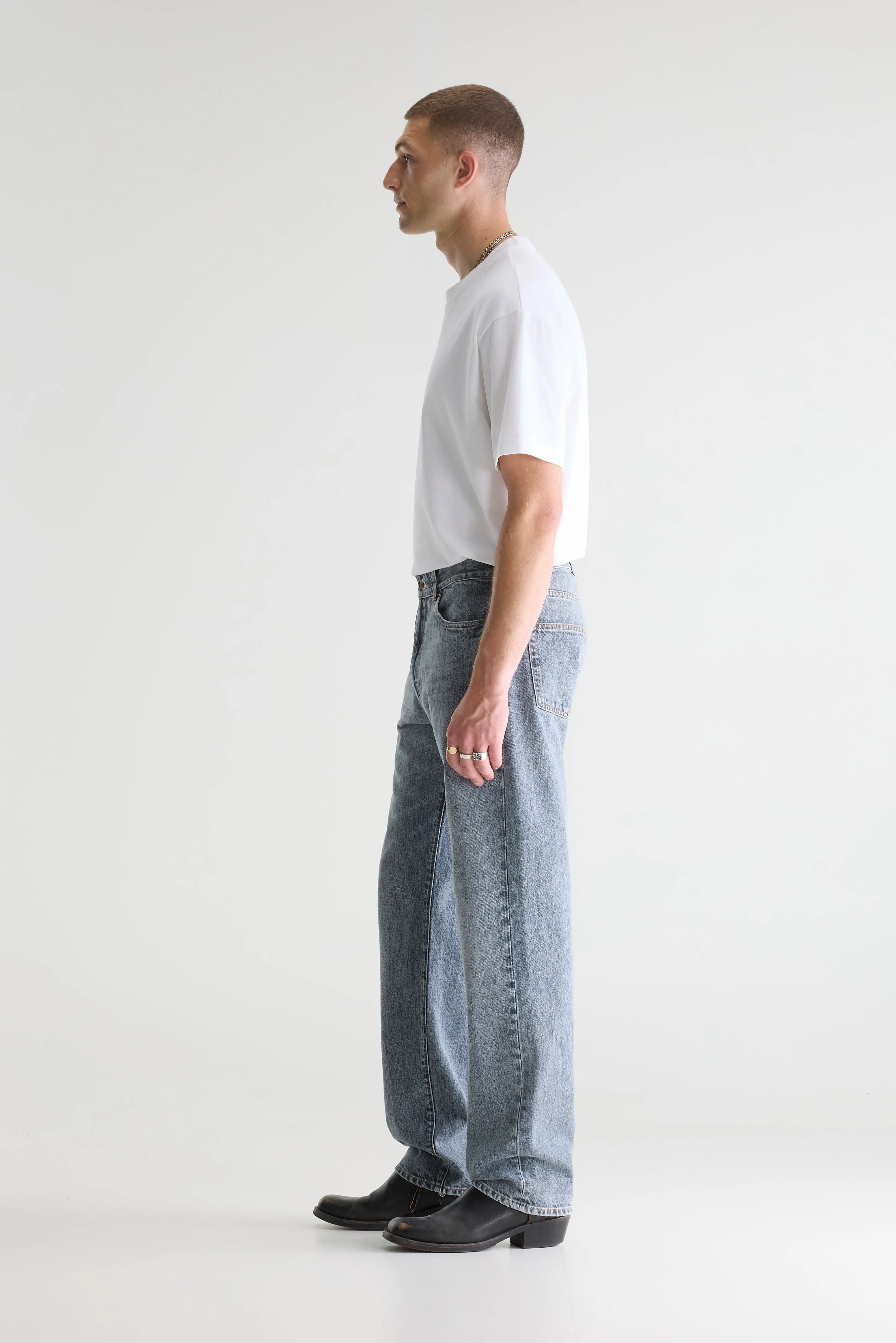 Denim N. 09 Rechte Jeans - Vintage blue Voor Heren | Bellerose