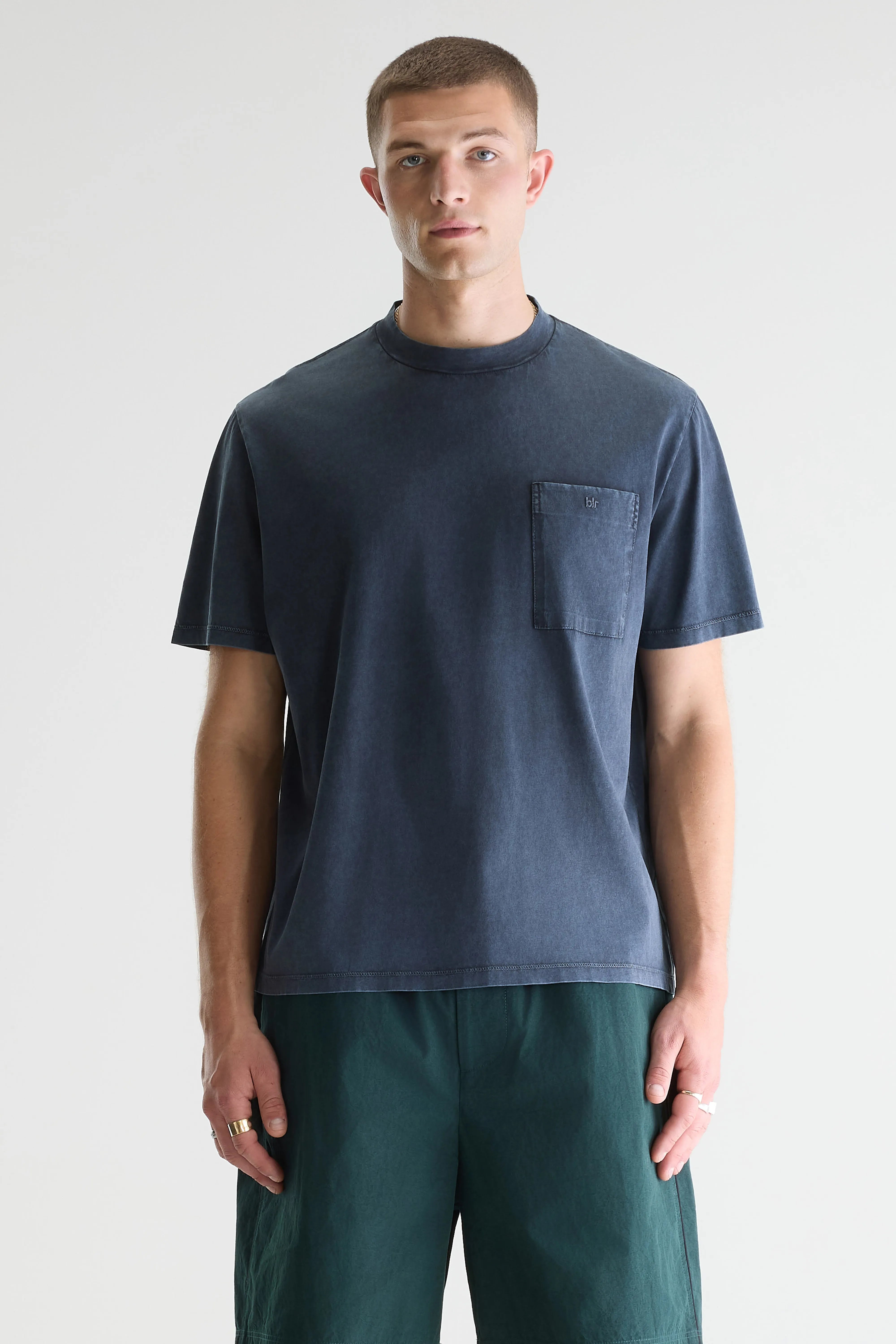 Video Relaxed T-shirt - Dark navy For Men | Bellerose