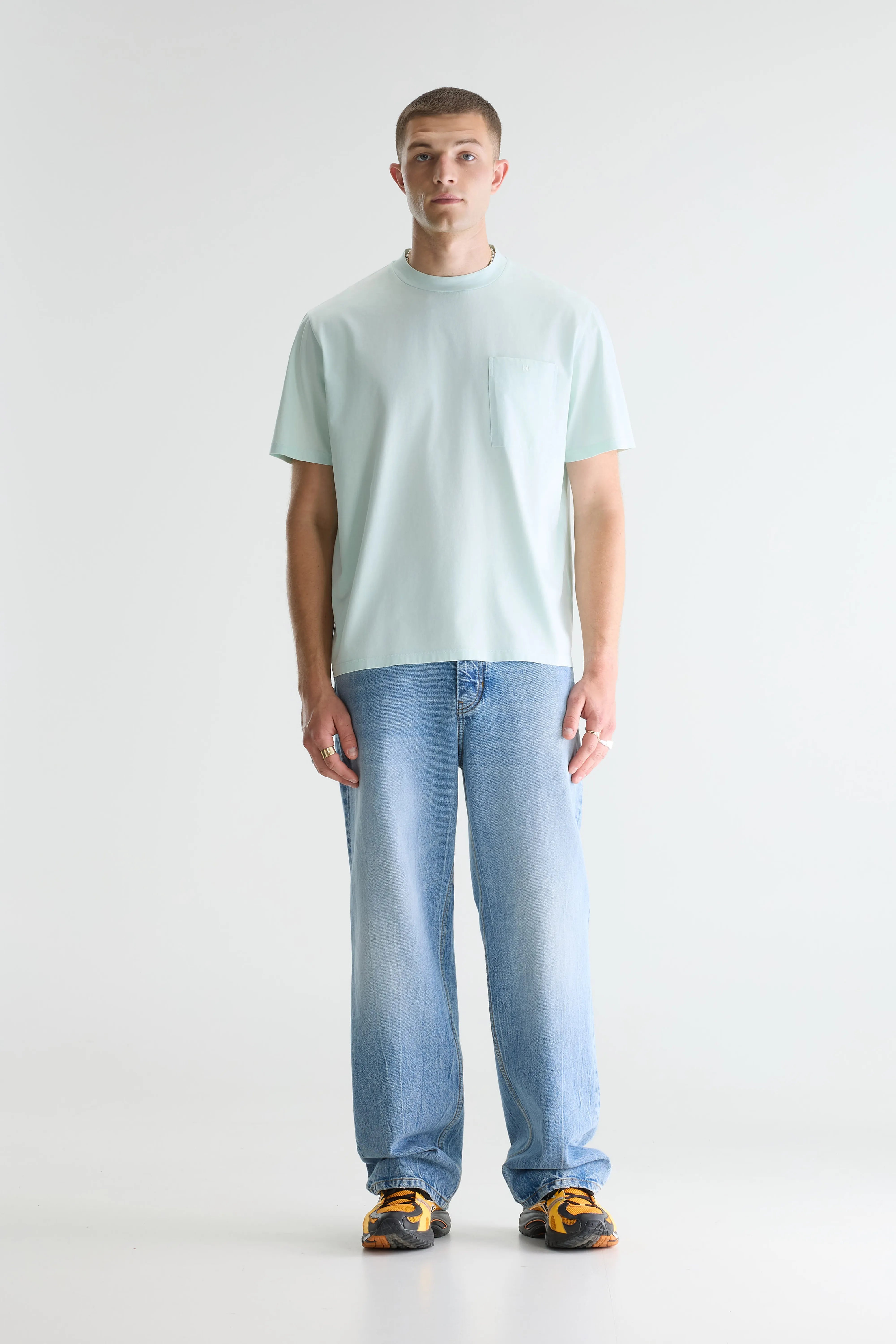 Video relaxed t-shirt  (261 / M / PALE BLUE)