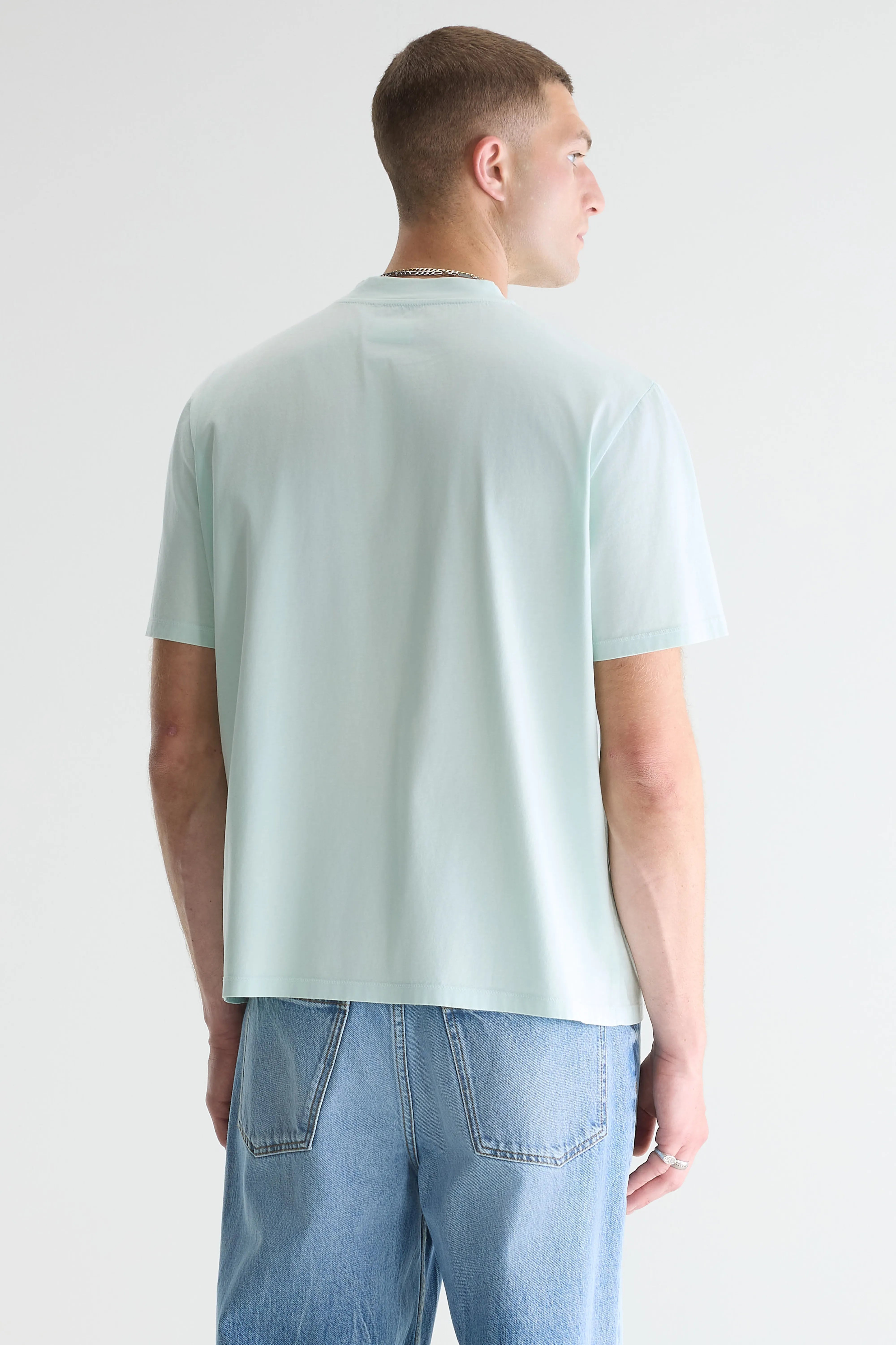 Video Relaxed T-shirt - Pale blue Voor Heren | Bellerose