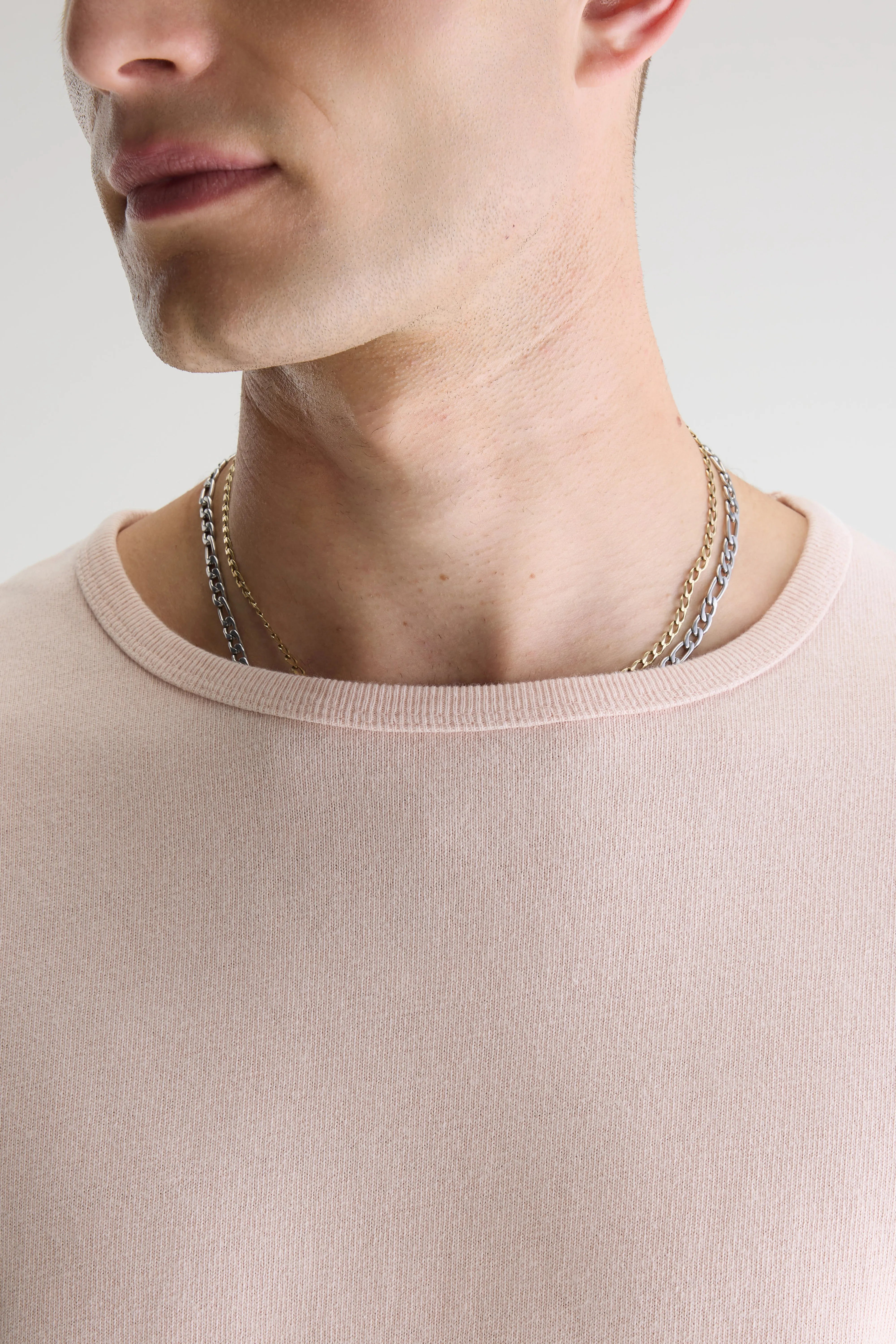 Fuller t-shirt met lange mouwen  (261 / M / OLD PINK)