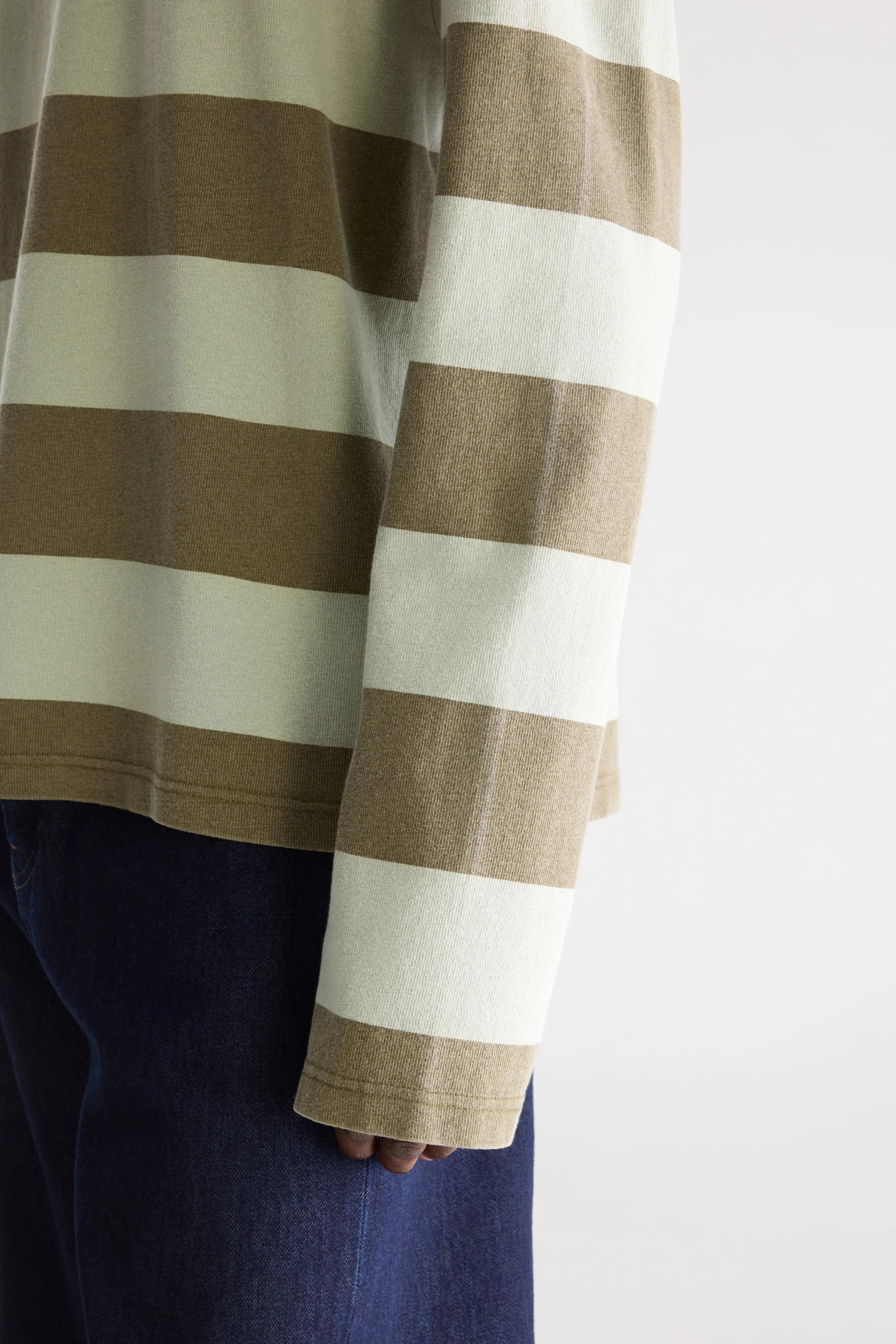 T-shirt À Manches Longues Fuller - Military / Thym Pour Homme | Bellerose