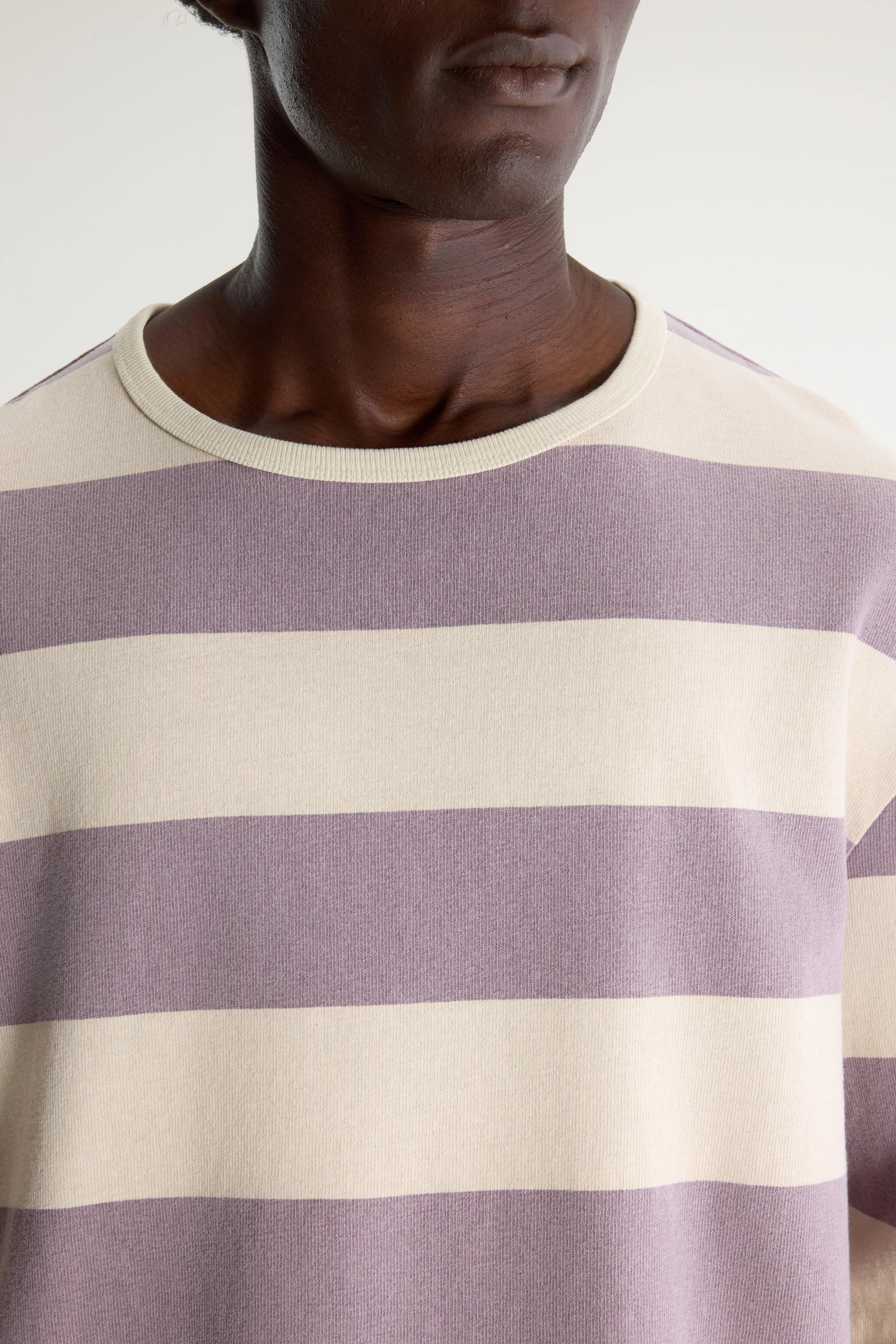 Fuller Long-sleeve T-shirt - Heather / Wan For Men | Bellerose