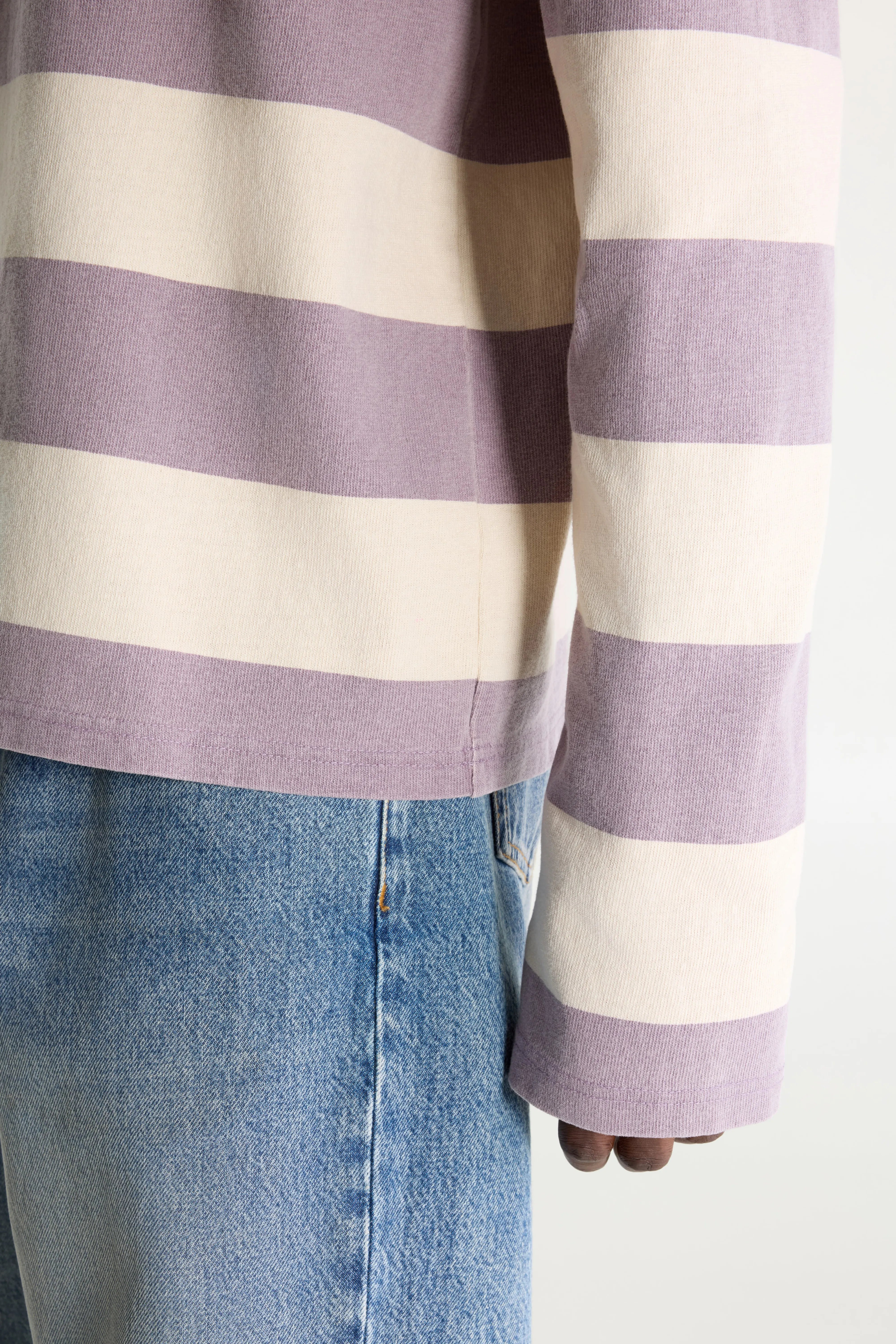 Fuller Long-sleeve T-shirt - Heather / Wan For Men | Bellerose