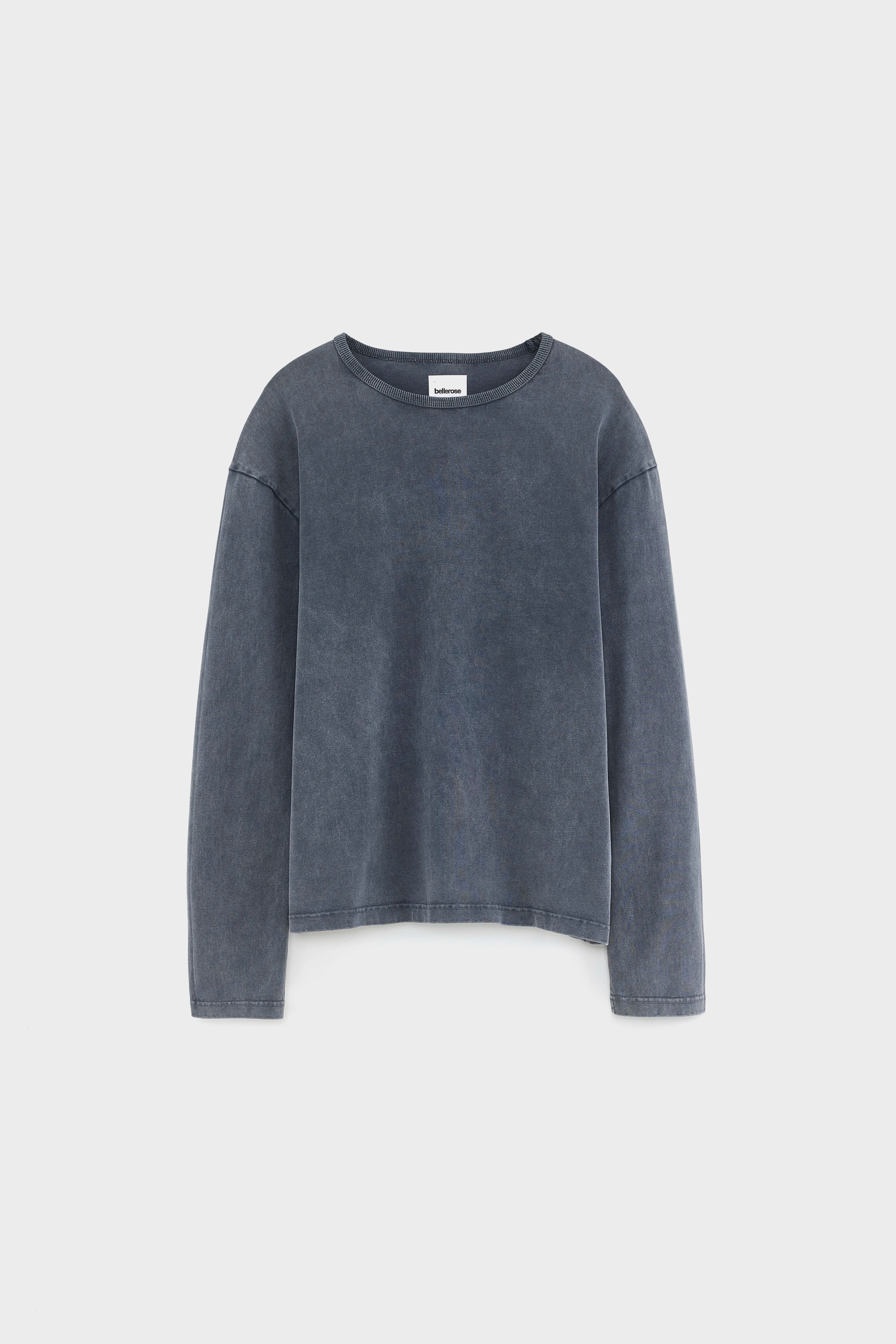 Fuller t-shirt met lange mouwen  (261 / M / NAVY)