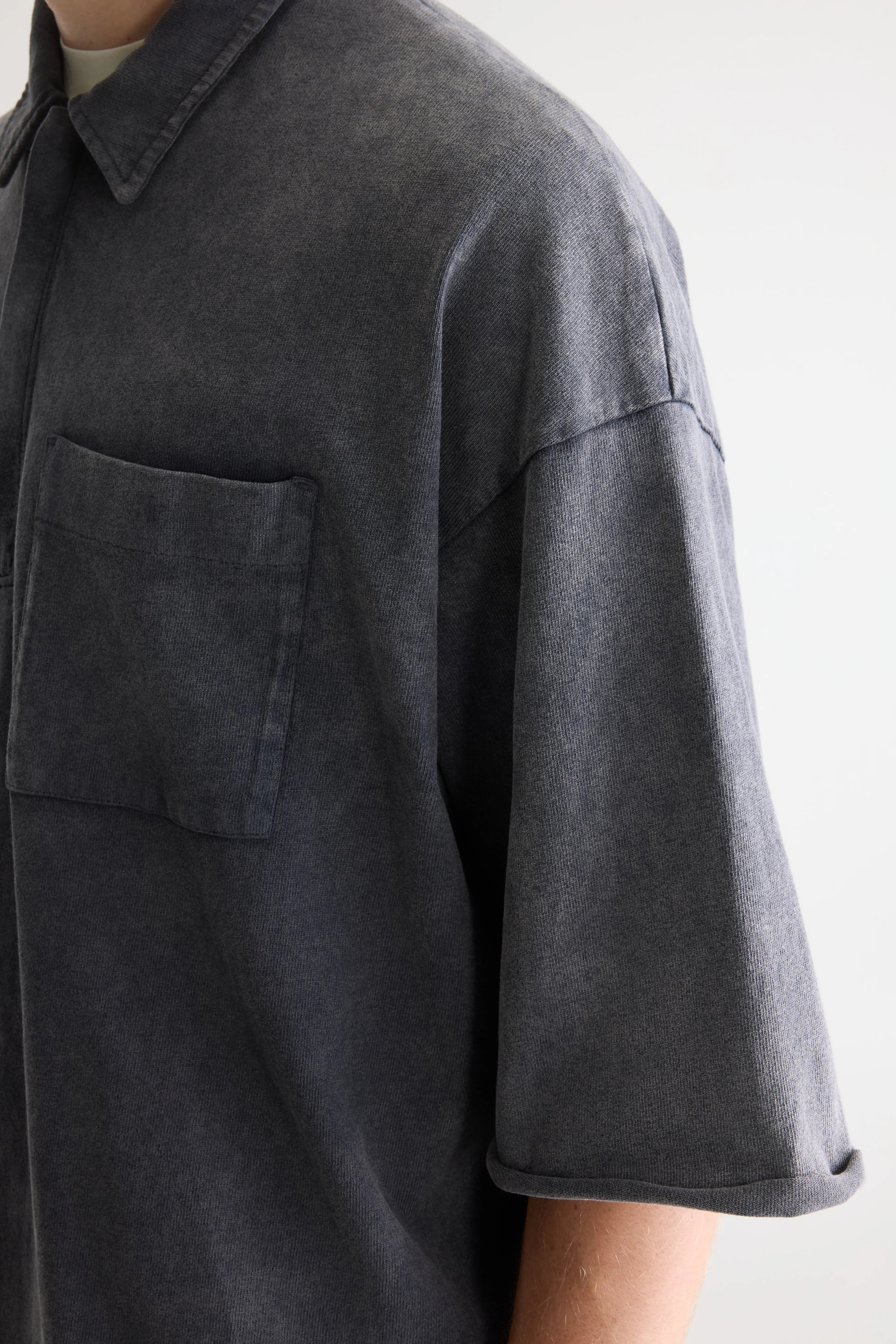 Felly Polo Met Ritssluiting - Black blue Voor Heren | Bellerose