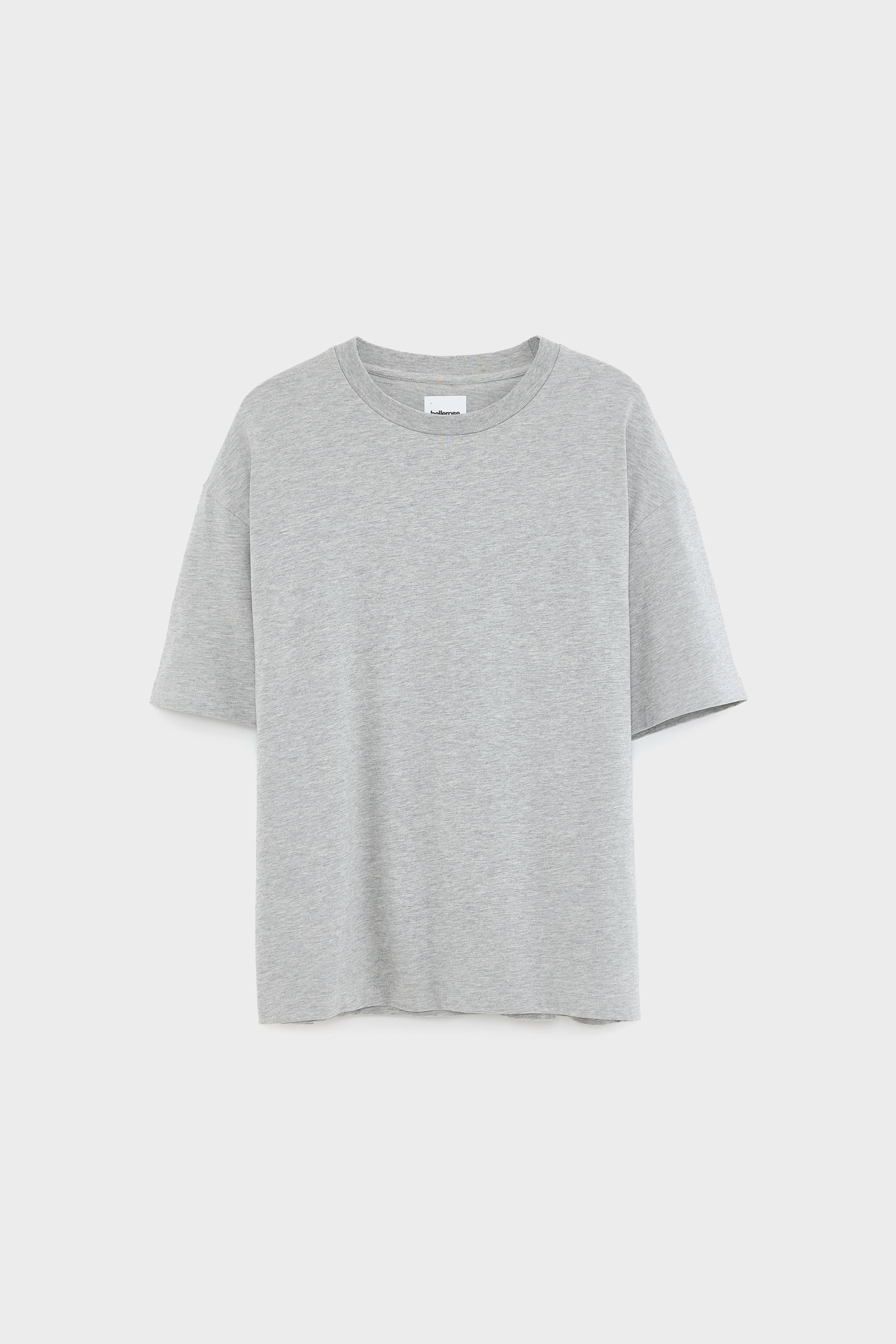 Vlugs T-shirt Met Korte Mouwen - H. grey Voor Heren | Bellerose