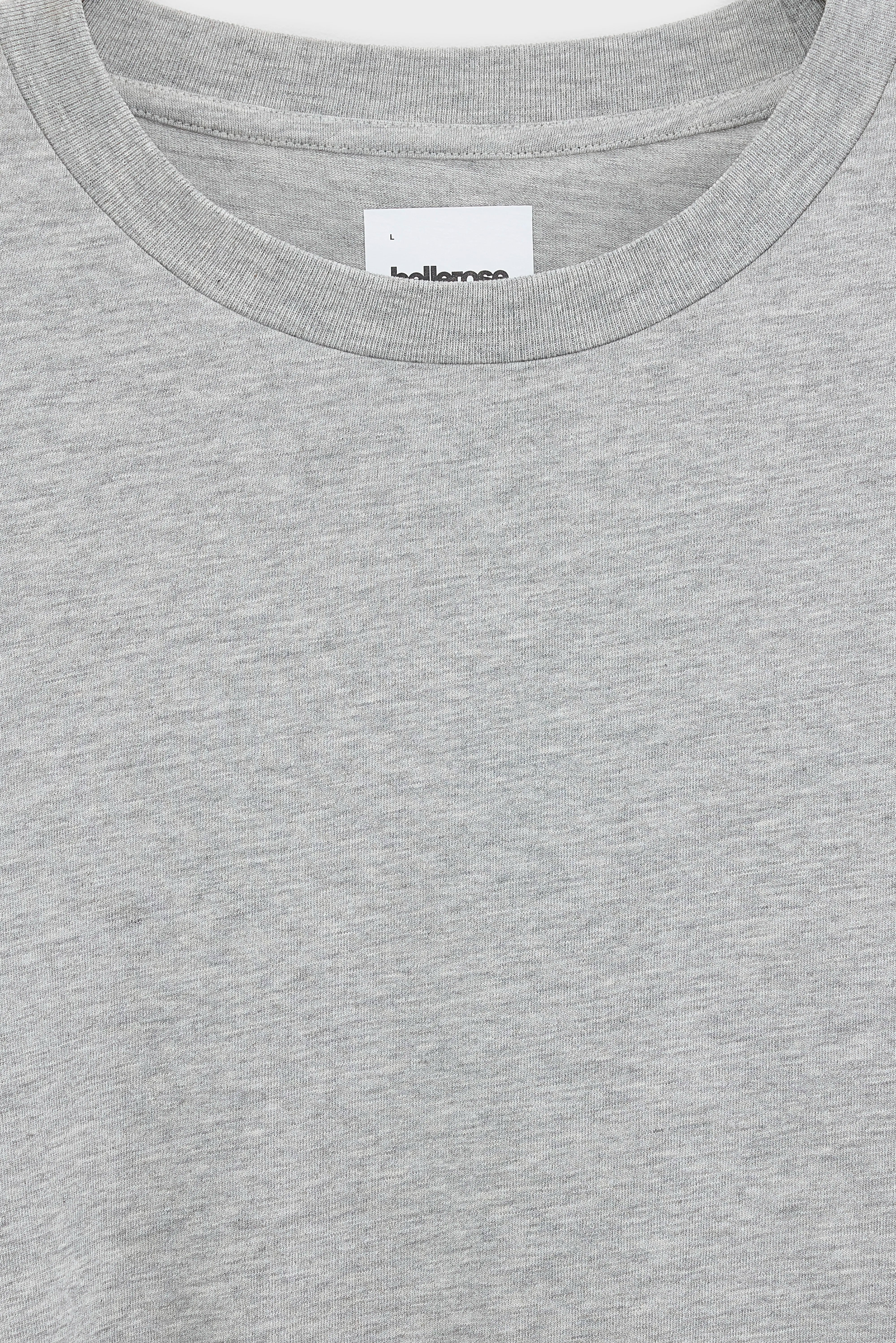 Vlugs T-shirt Met Korte Mouwen - H. grey Voor Heren | Bellerose
