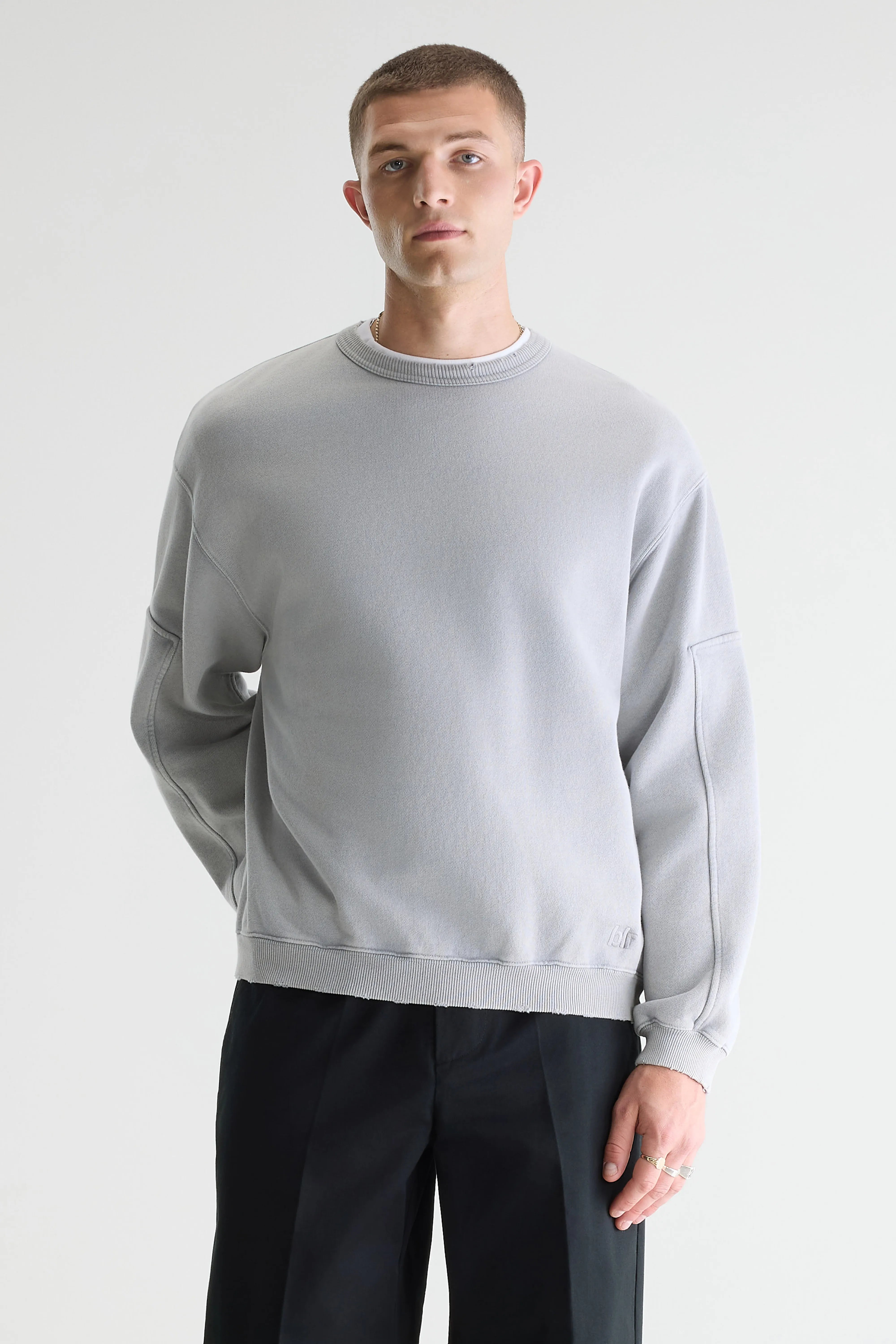 Fapien Crewneck Sweatshirt - Morel For Men | Bellerose